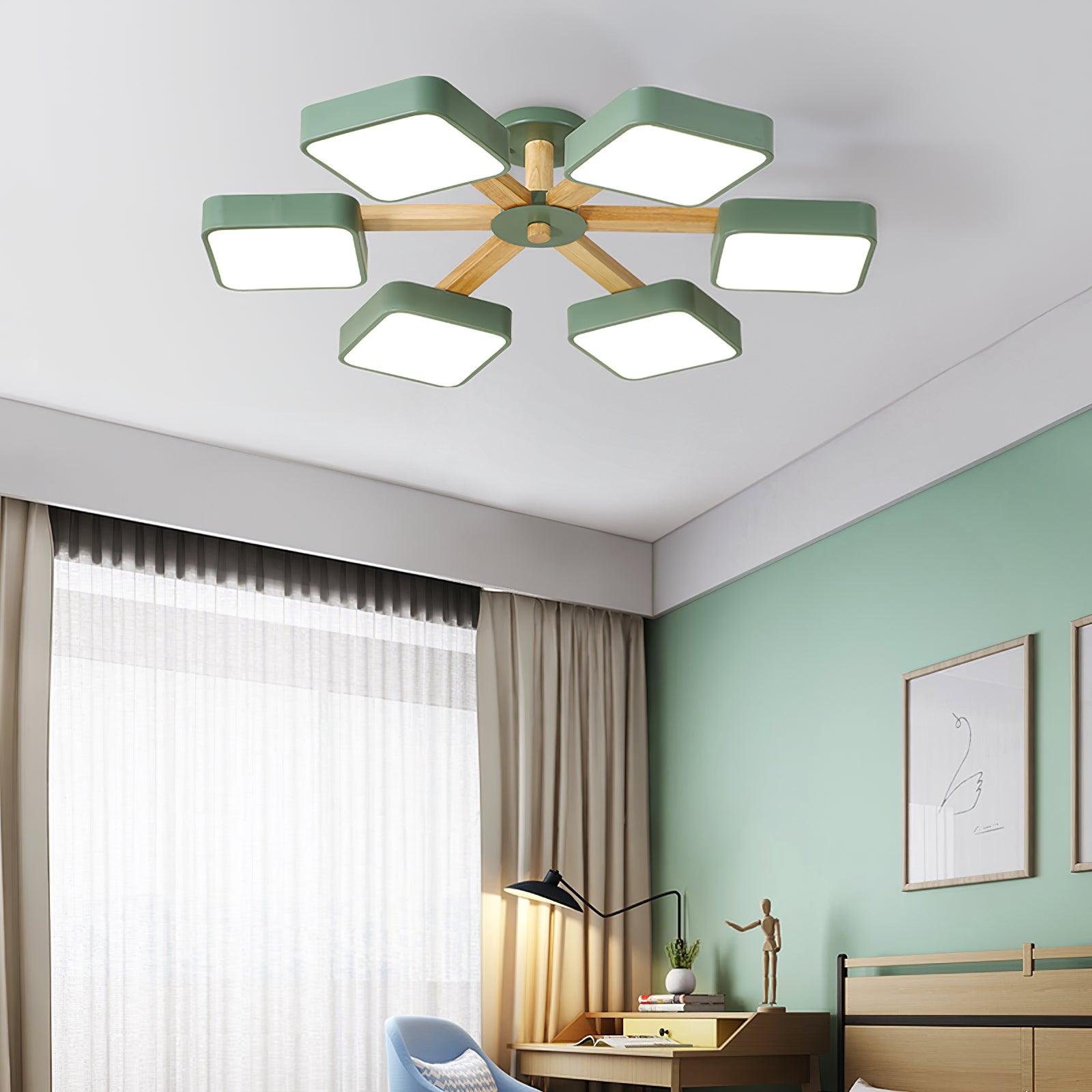 Modern Multi Stem Chandelier - Lumpaz