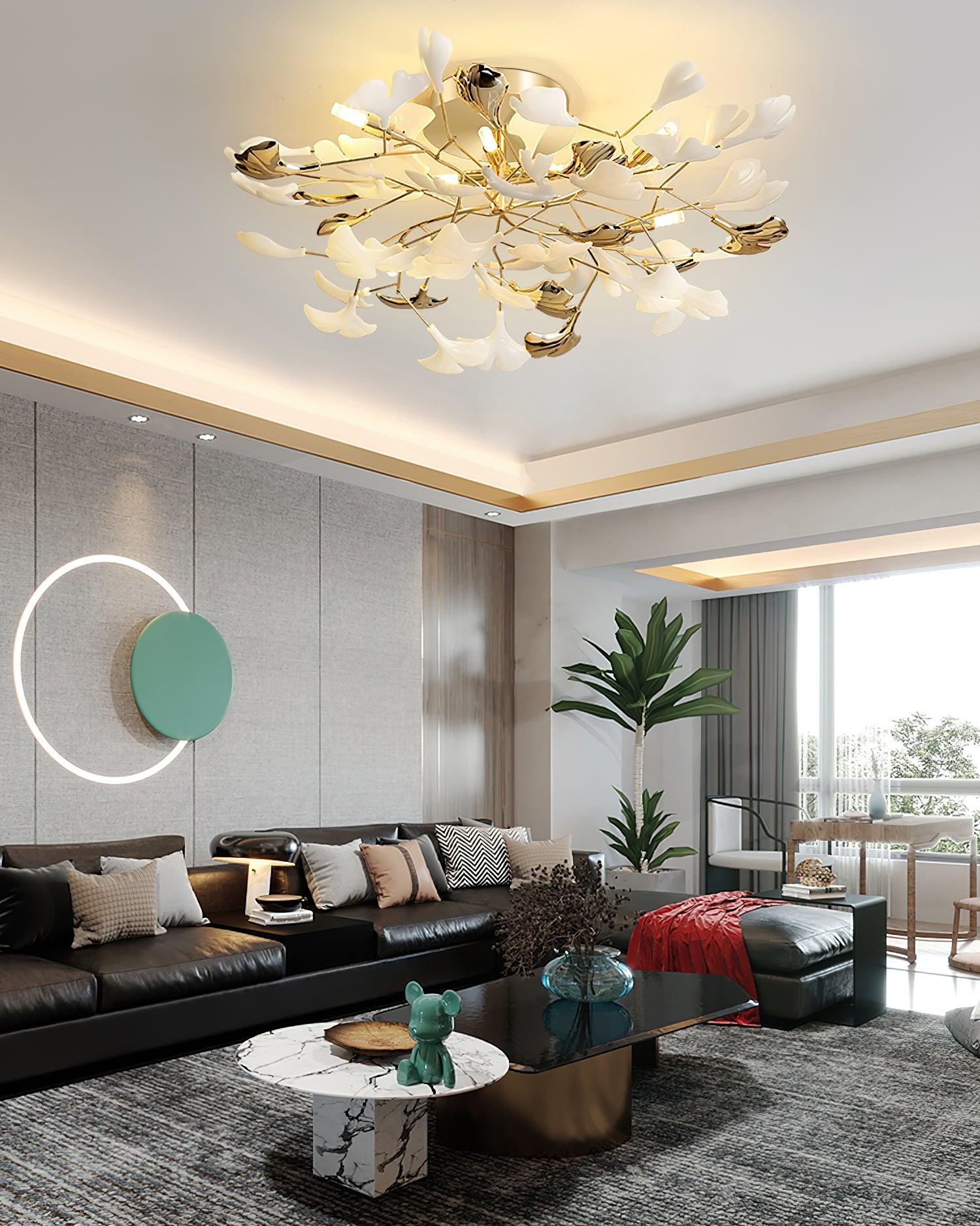 Gingko Rotating Ceiling Lamp - Lumpaz