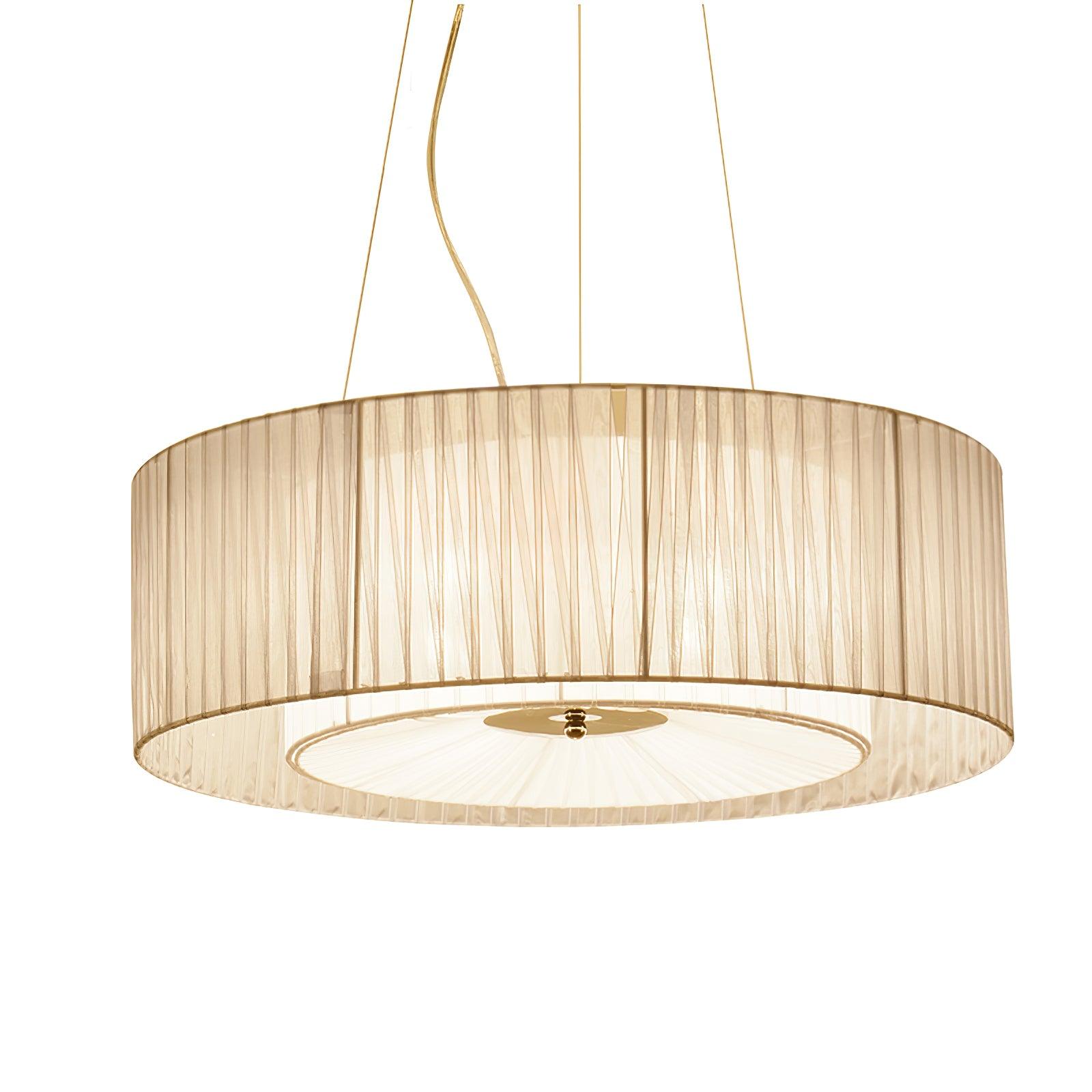 Ruffle Pleated Pendant Lamp - Lumpaz