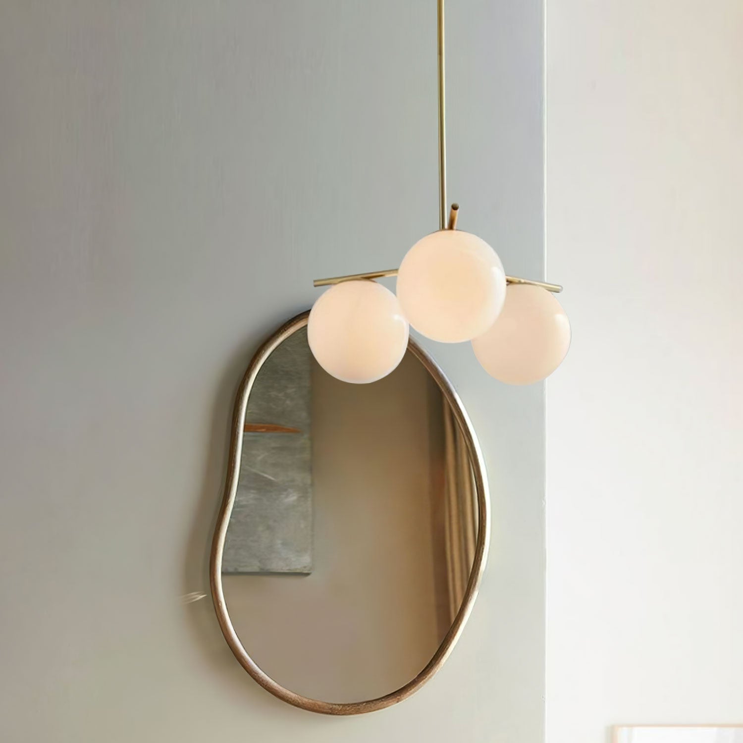 Sphere & Stem Chandelier - Lumpaz