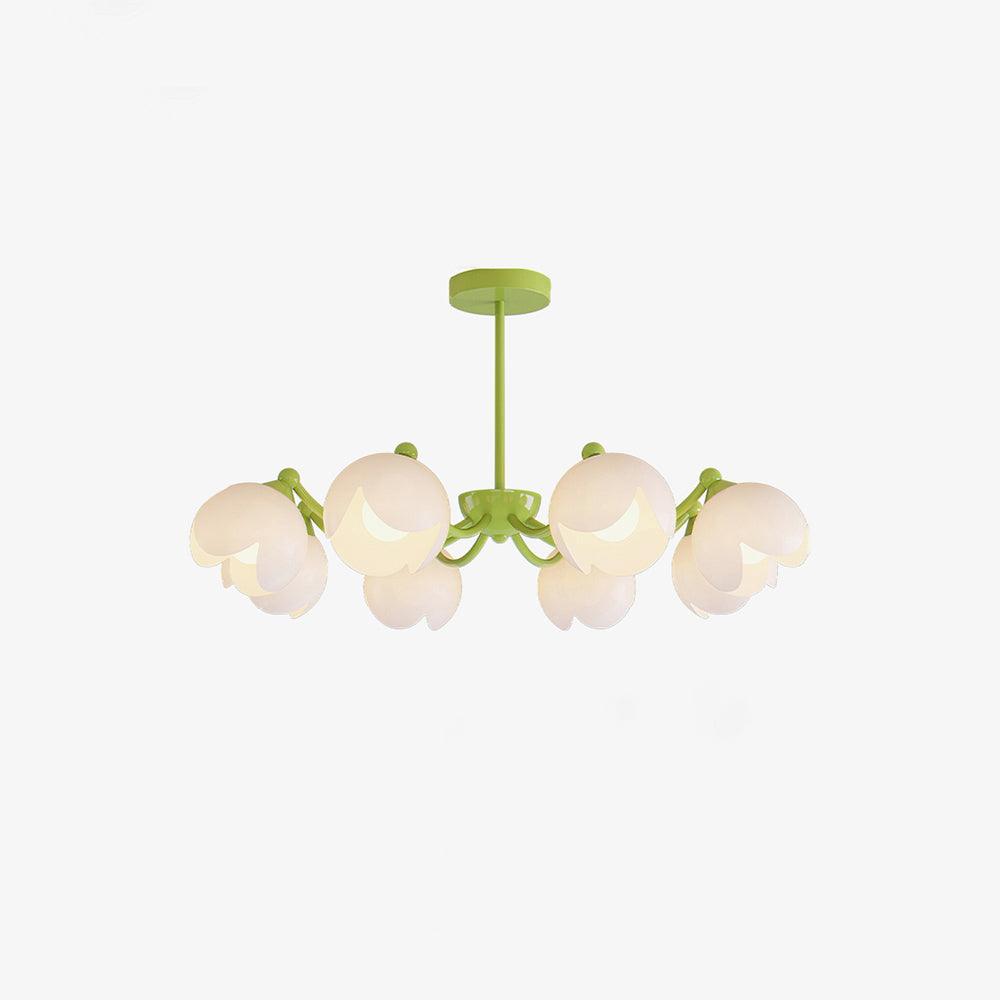 Murano Cream Chandelier - Lumpaz