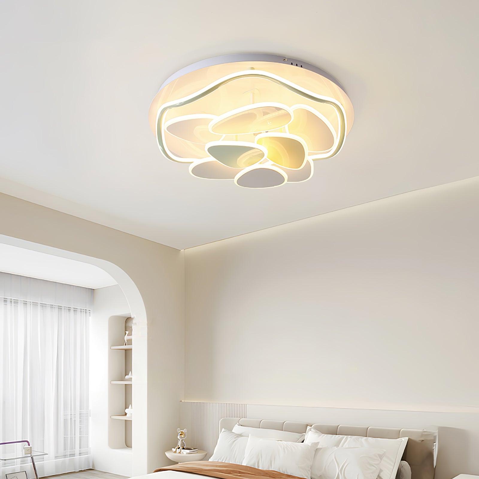 Colorful Cloud Round Ceiling Lamp - Lumpaz