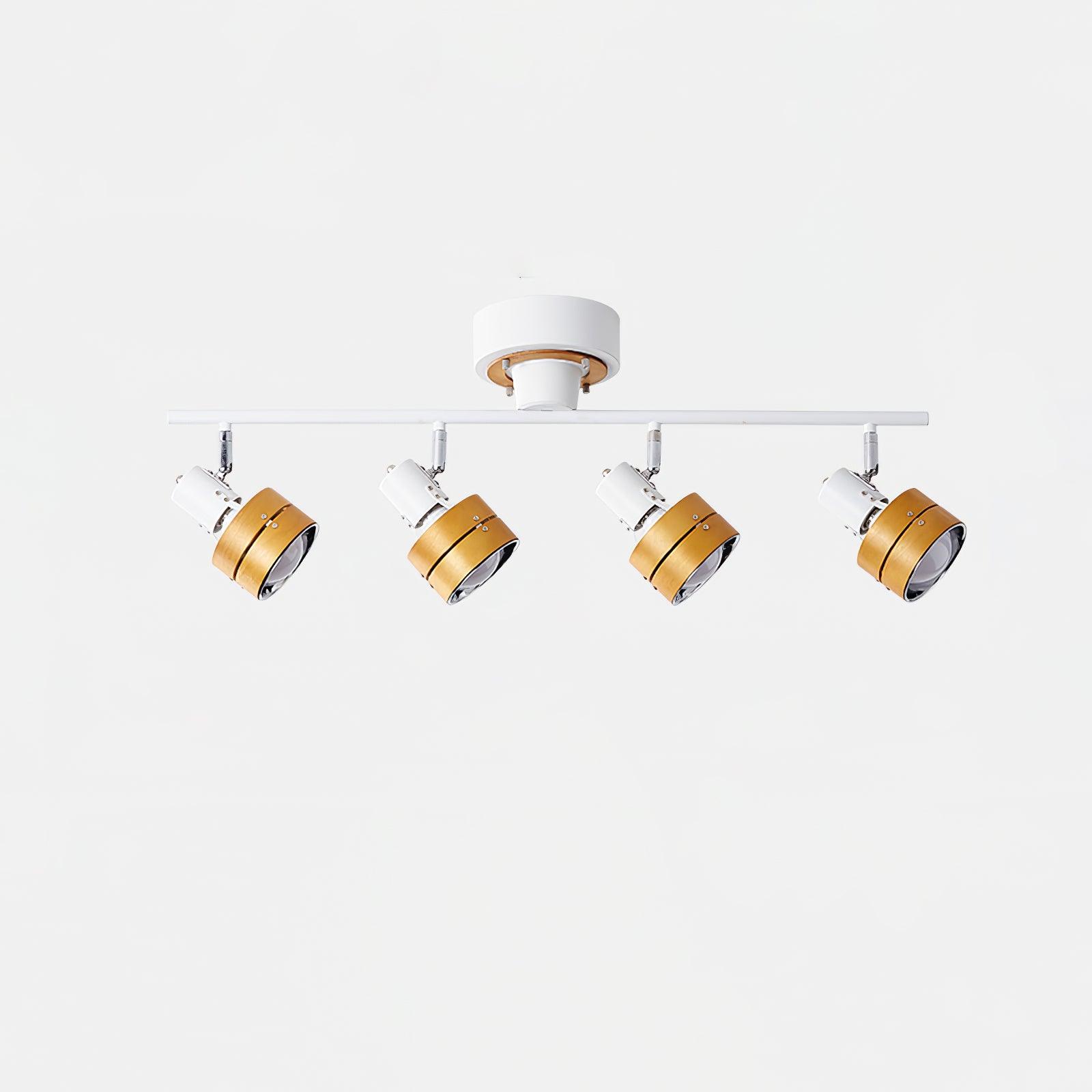 Wooden Adjustable Spot Ceiling Lamp - Lumpaz