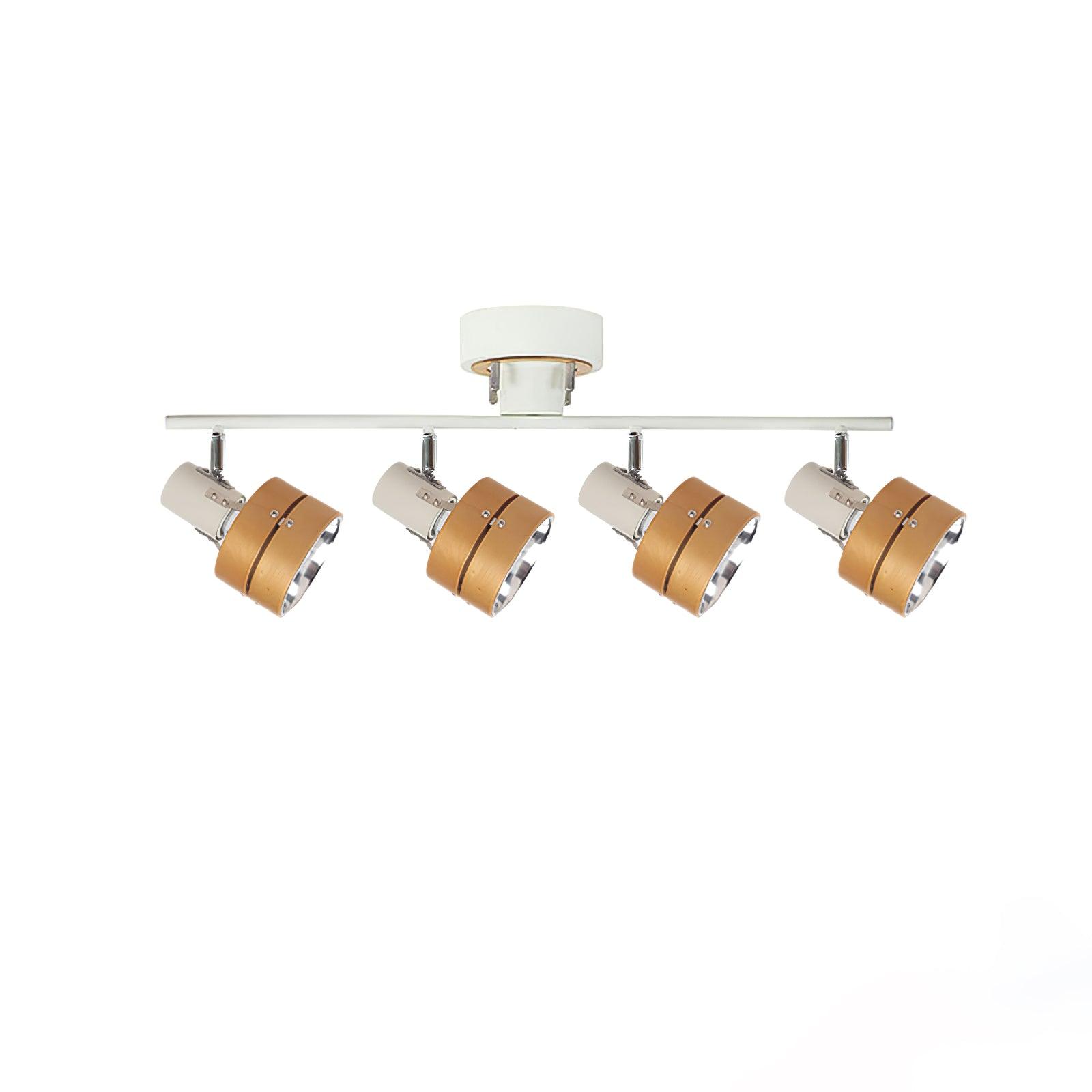 Wooden Adjustable Spot Ceiling Lamp - Lumpaz