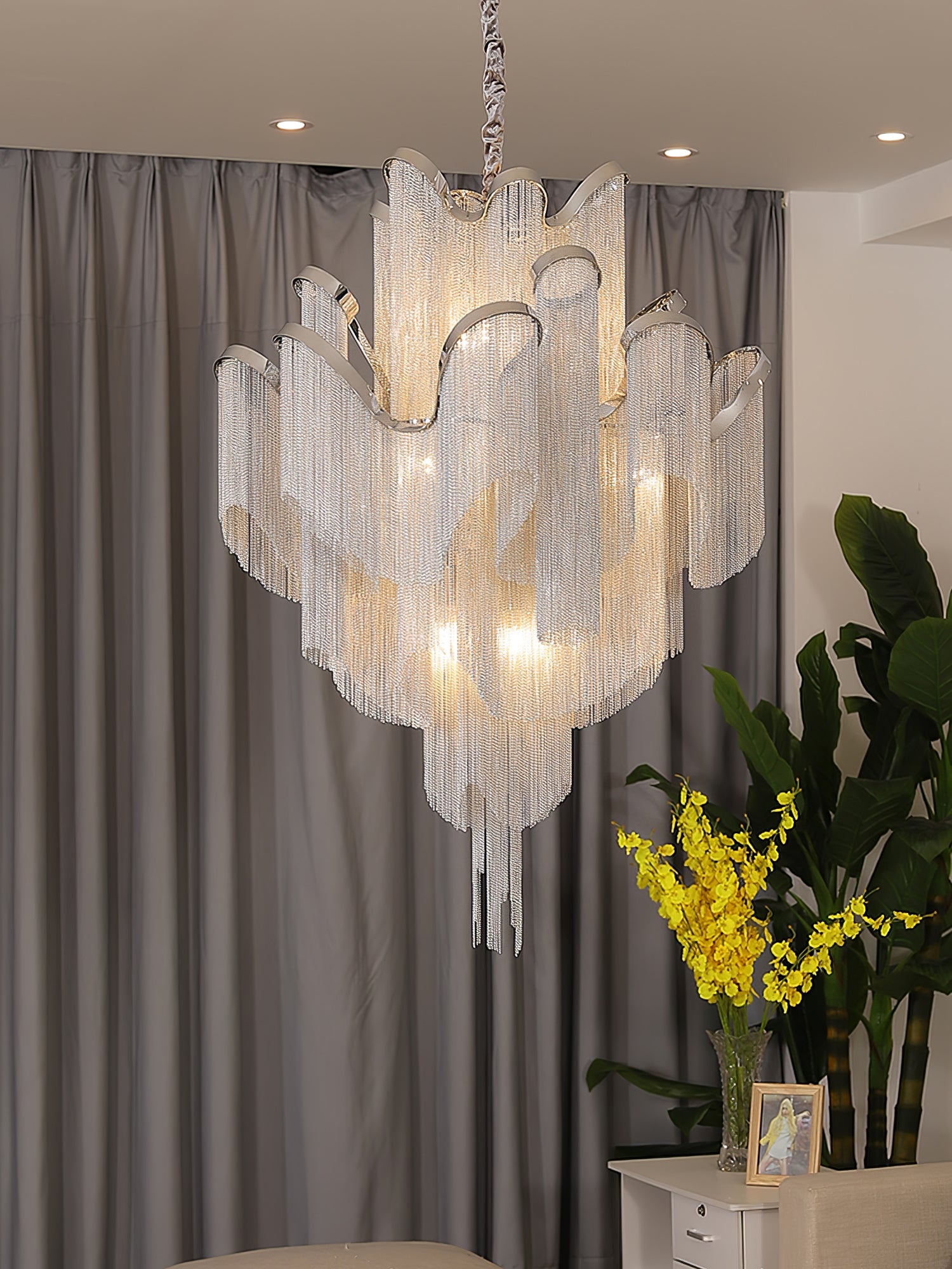 Stream Chain Chandelier - Lumpaz