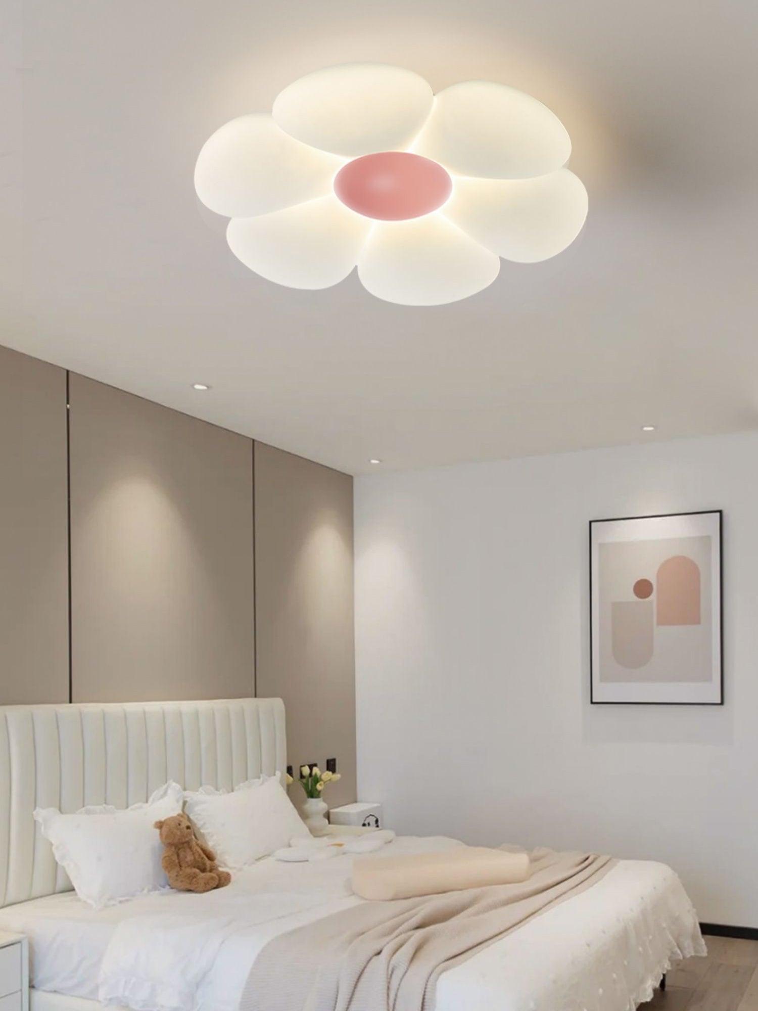 Six-leaf Flower Kids Room Ceiling Lamp - Lumpaz