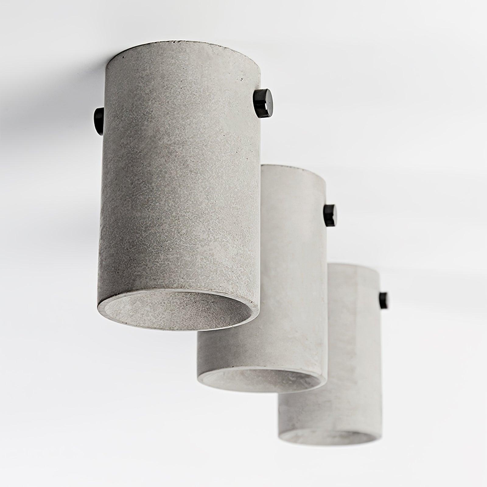 Concrete Ceiling Lamp - Lumpaz