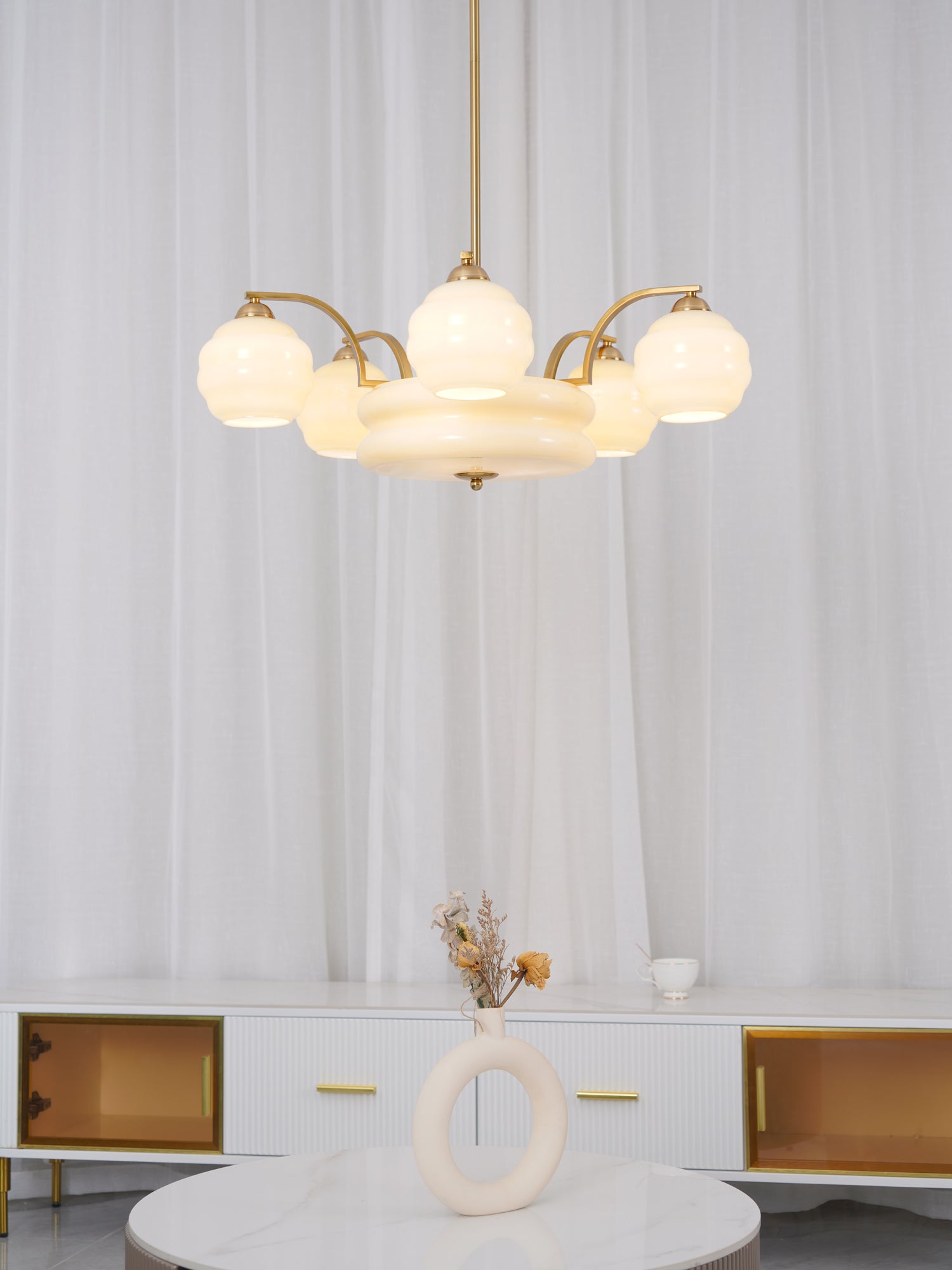 Art Deco Vintage Chandelier - Lumpaz