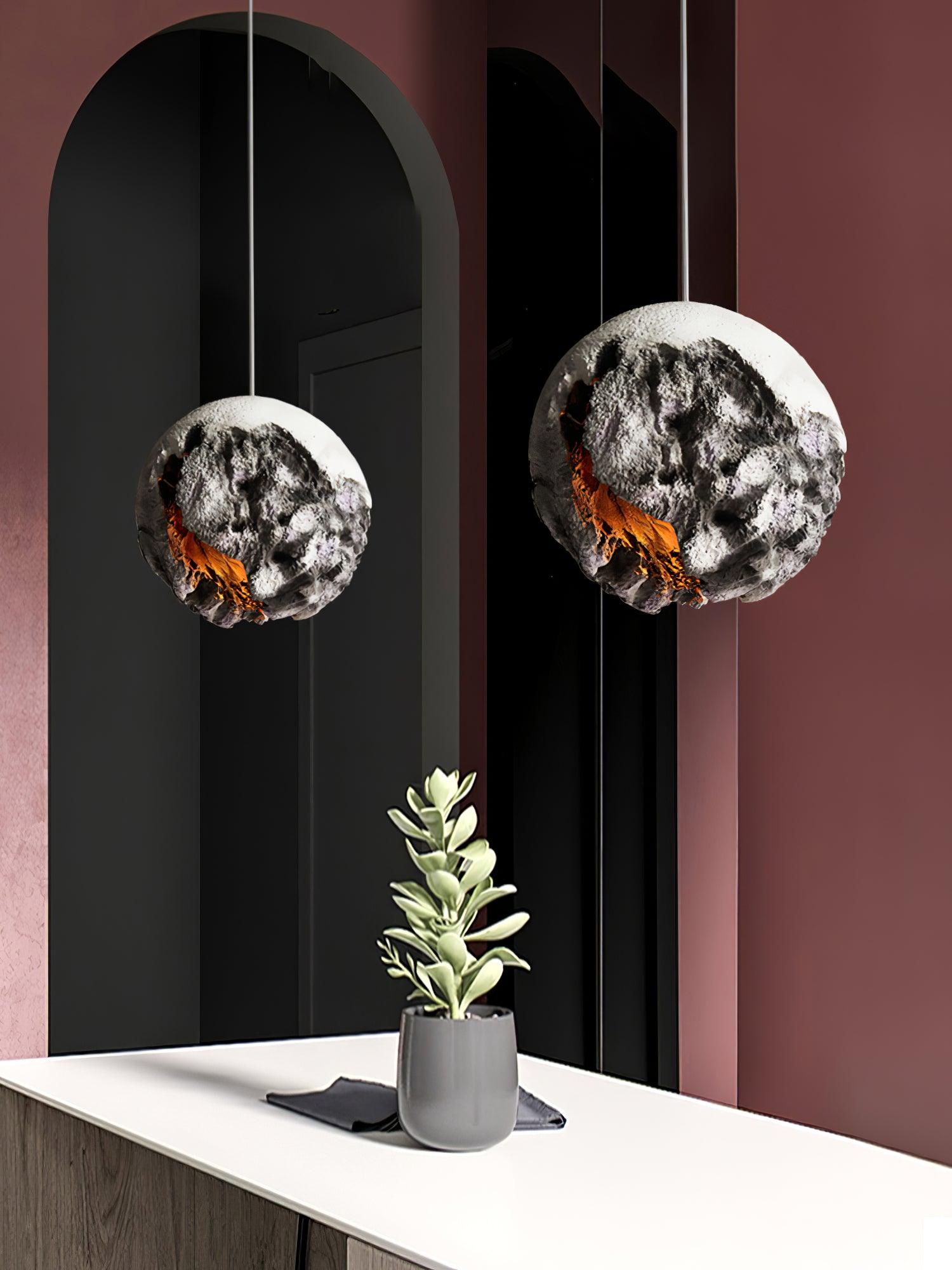 Irregular Planet Pendant Lamp - Lumpaz