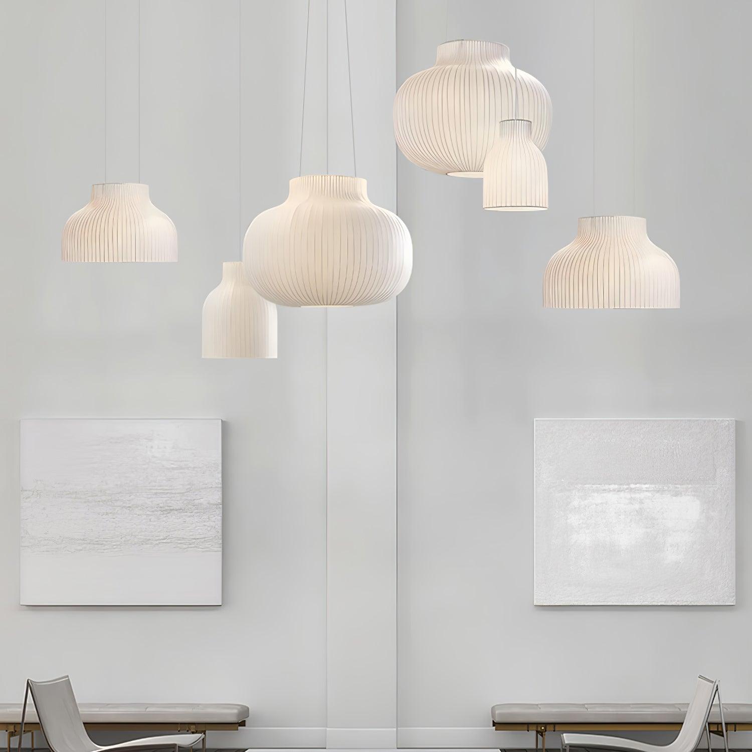 Serica Trio Silk Pendant Collection - Lumpaz