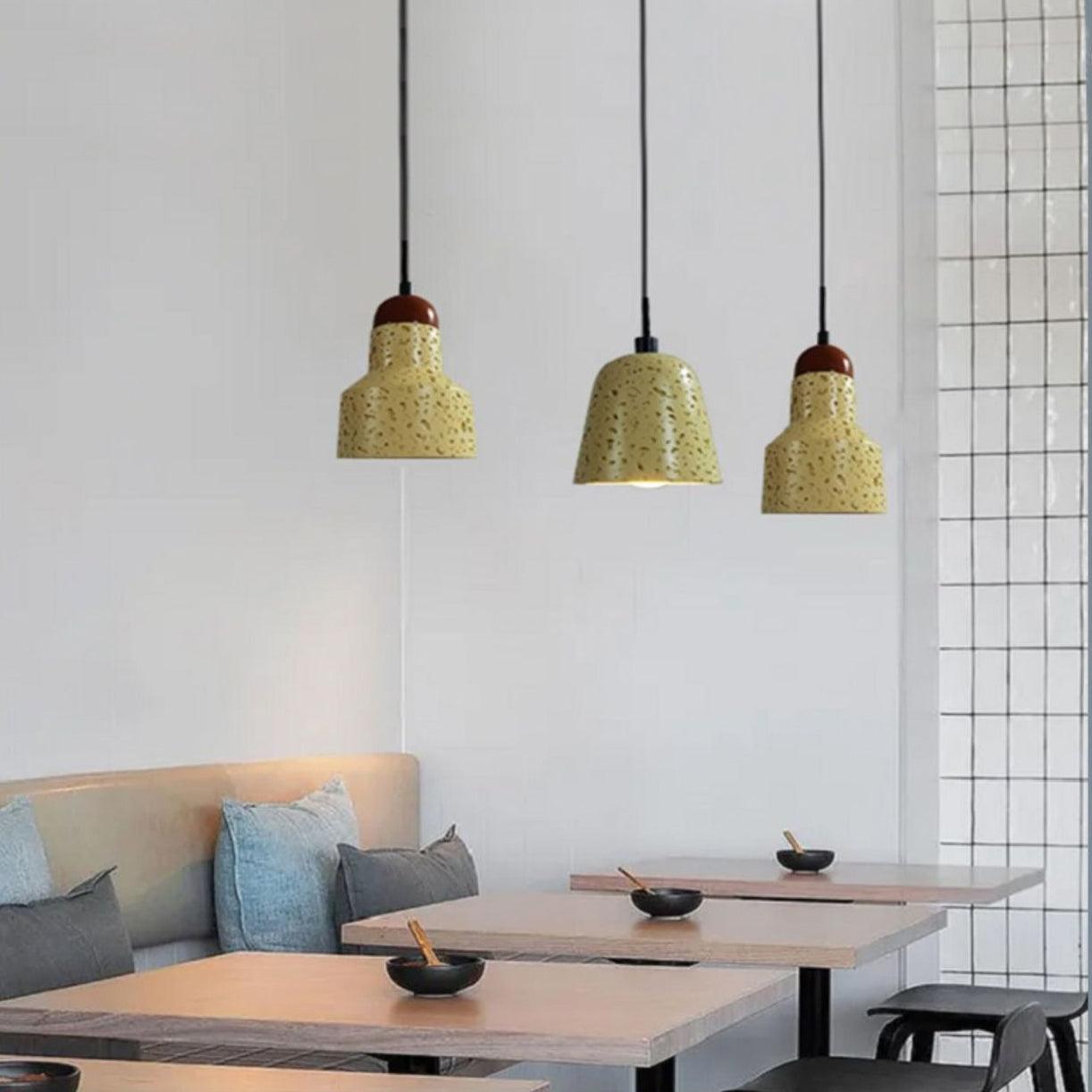 Revi Cement Pendant Light - Lumpaz