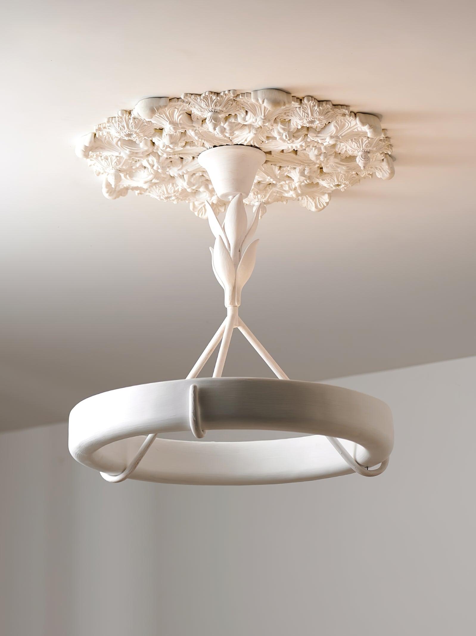 Tinsley Plaster Chandelier - Lumpaz