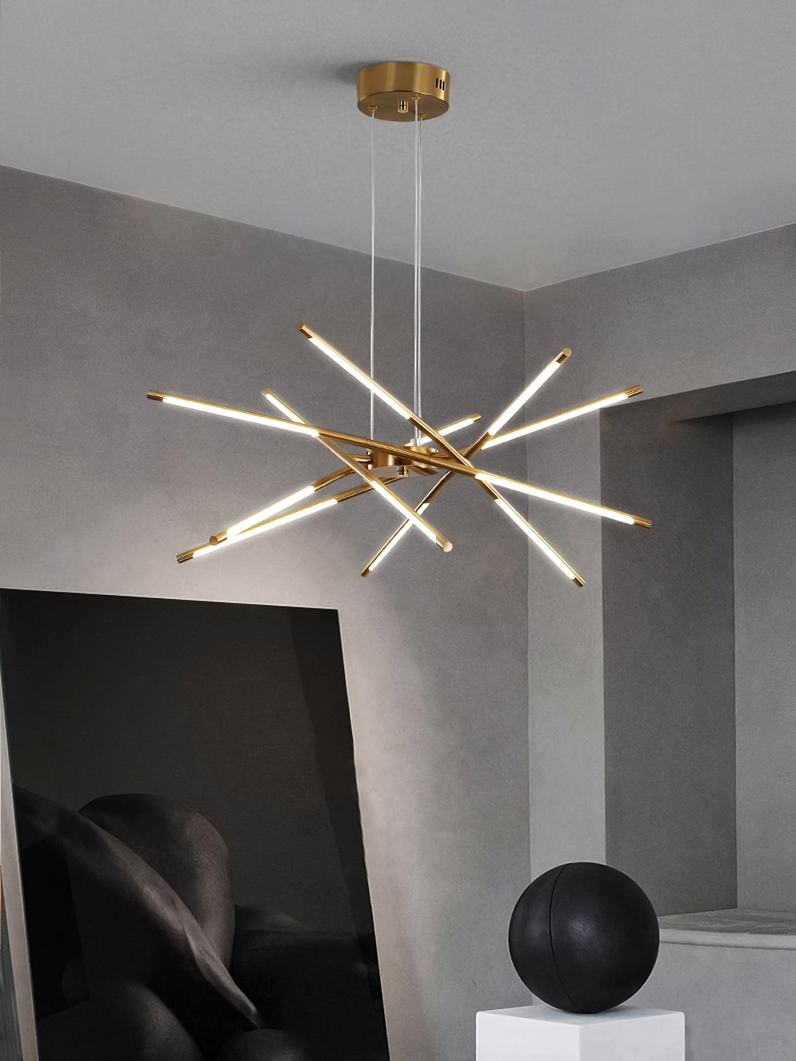 Rotatable LED Chandelier - Lumpaz