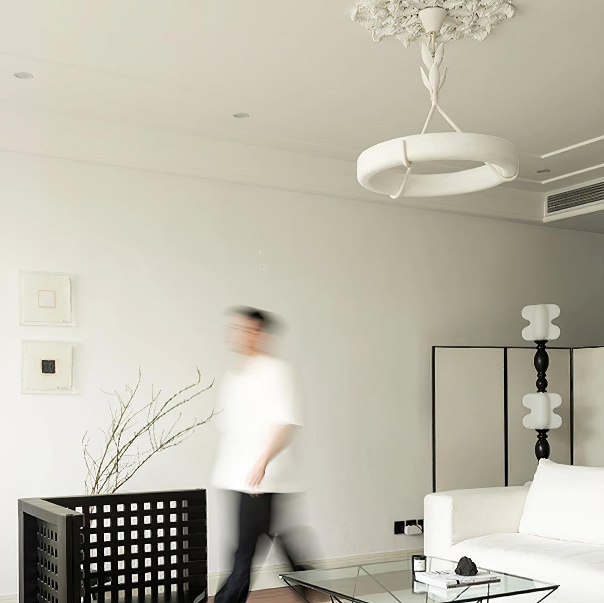 Tinsley Plaster Chandelier - Lumpaz
