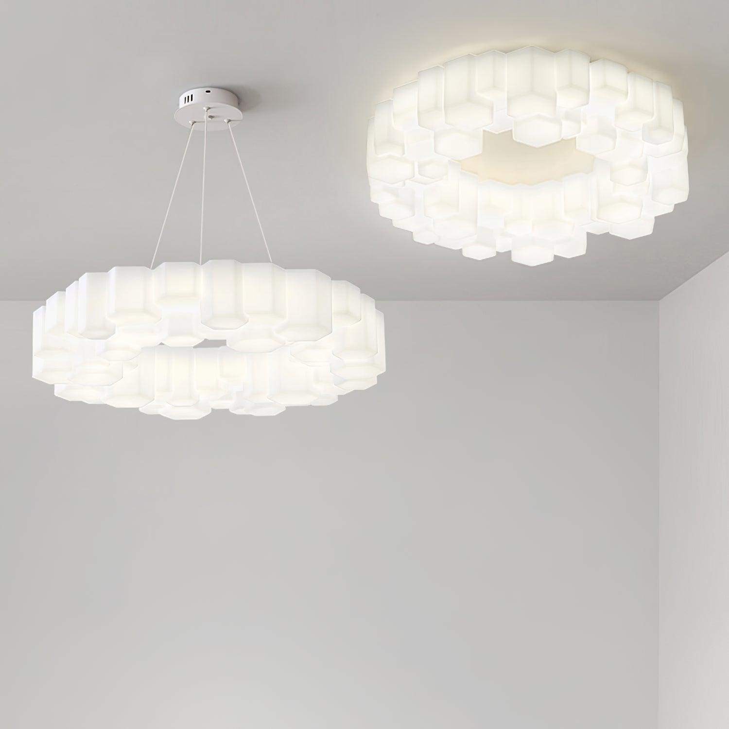 Honeycomb Ceiling Lamp - Lumpaz