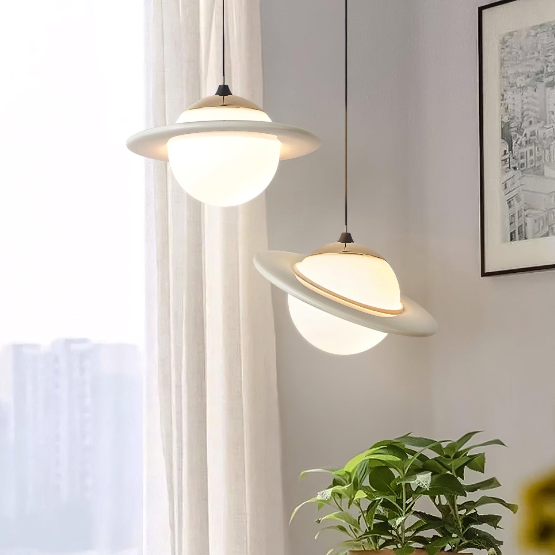 Saturn Planet Pendant Lamp - Lumpaz