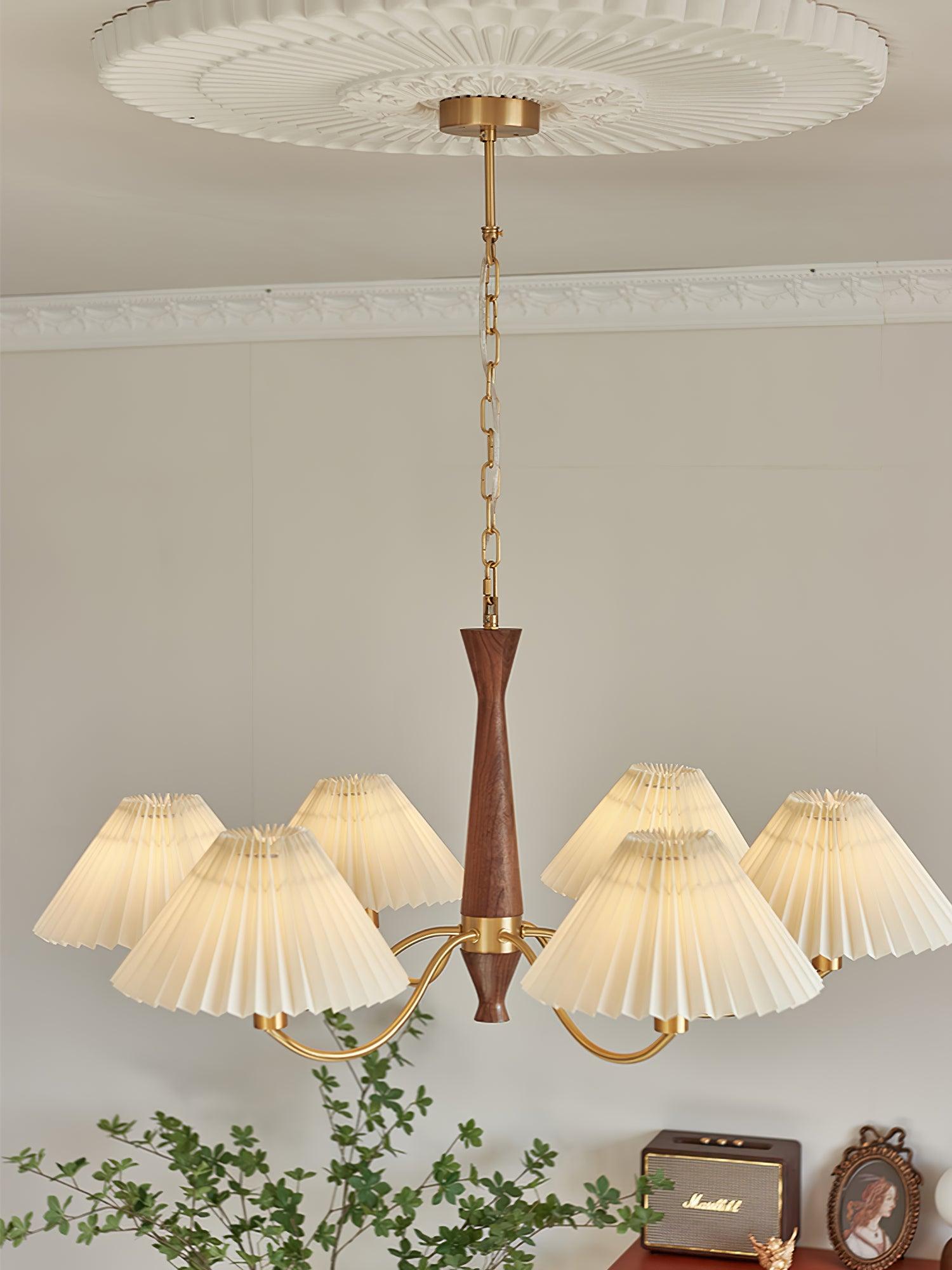 Pleated Chandelier - Lumpaz