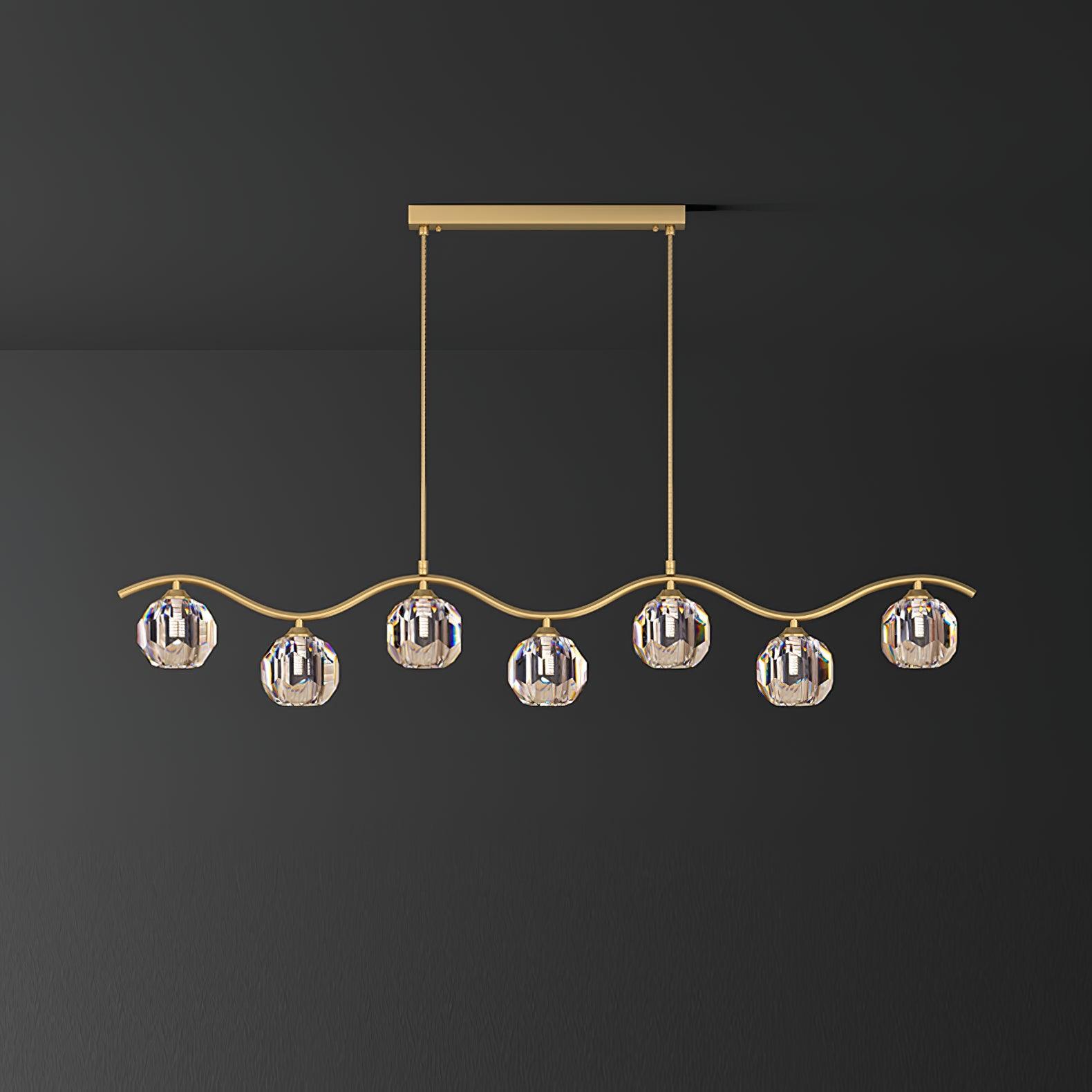 Eara Crystal Chandelier - Lumpaz