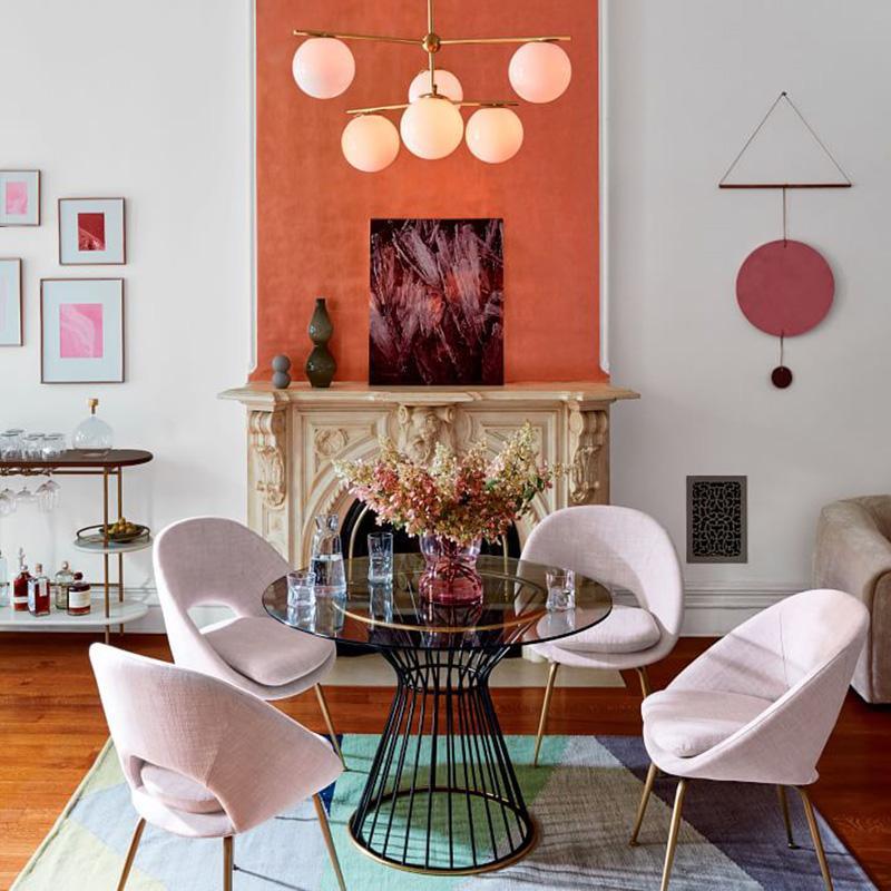 Sphere & Stem Chandelier - Lumpaz