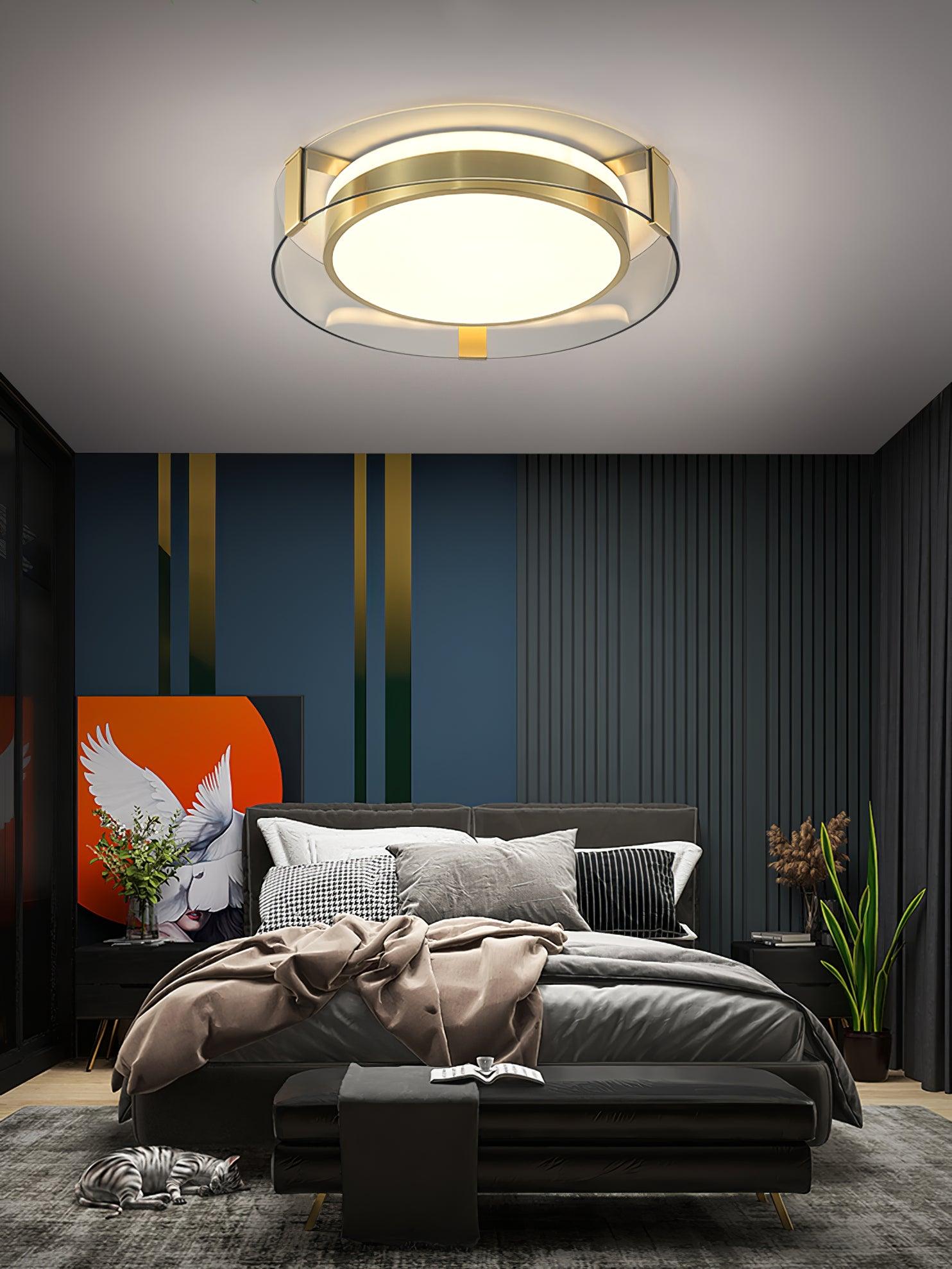 Round Low Profile Ceiling Light - Lumpaz