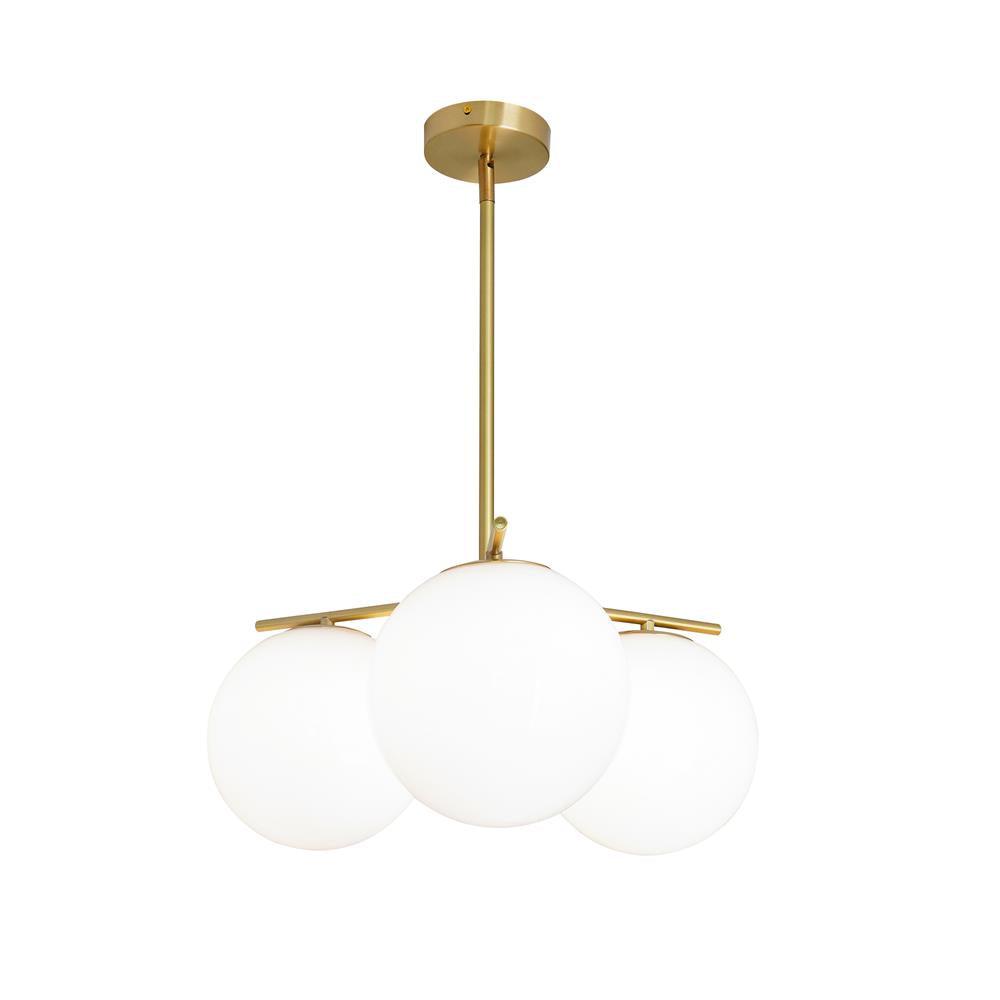 Sphere & Stem Chandelier - Lumpaz