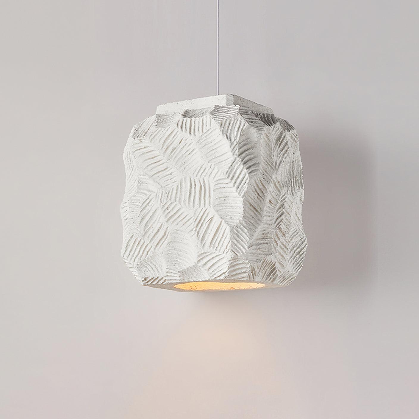 Resin Geometry Pendant Lamp - Lumpaz