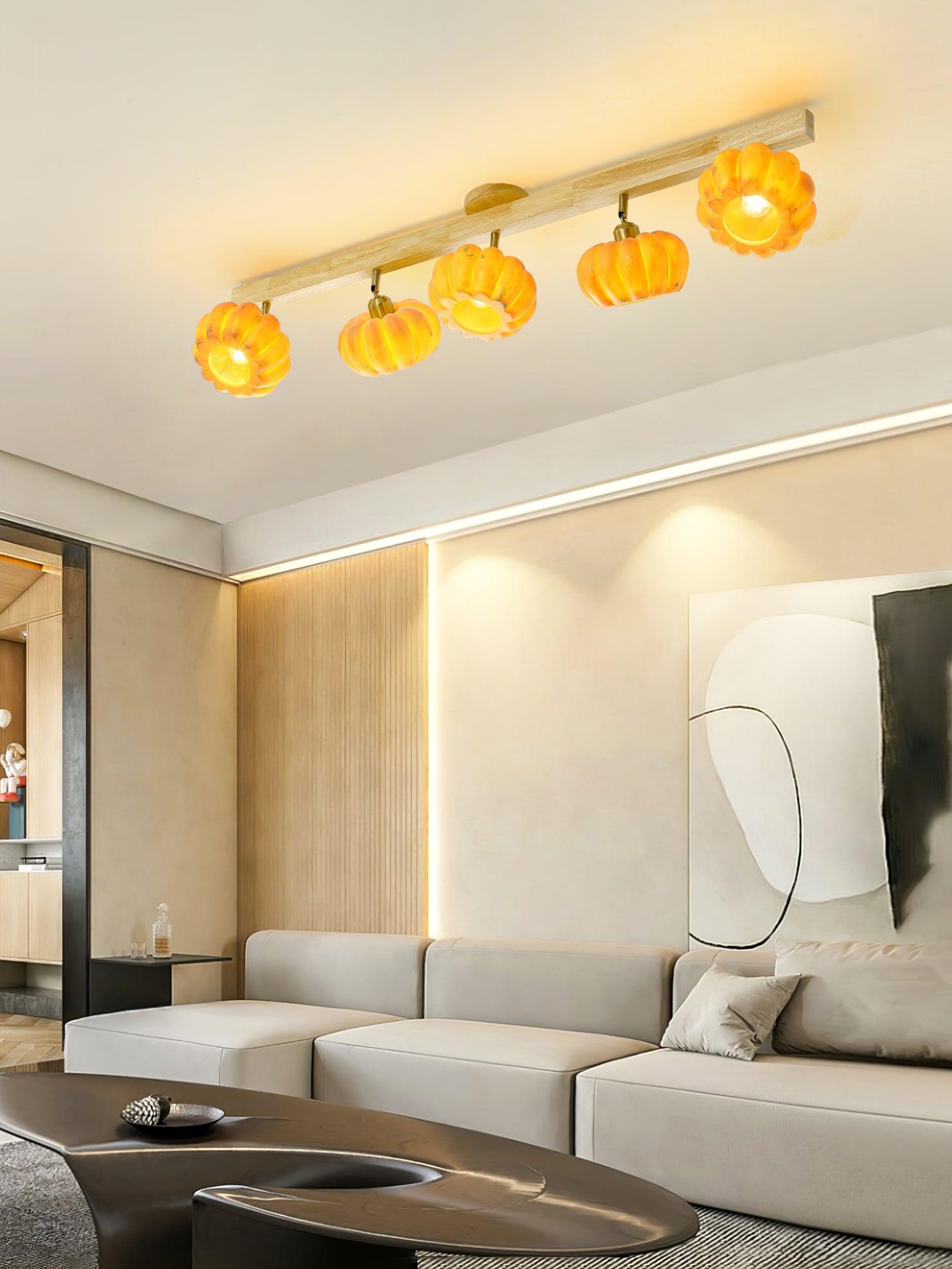 Pumpkin Multi Head Ceiling Lamp - Lumpaz