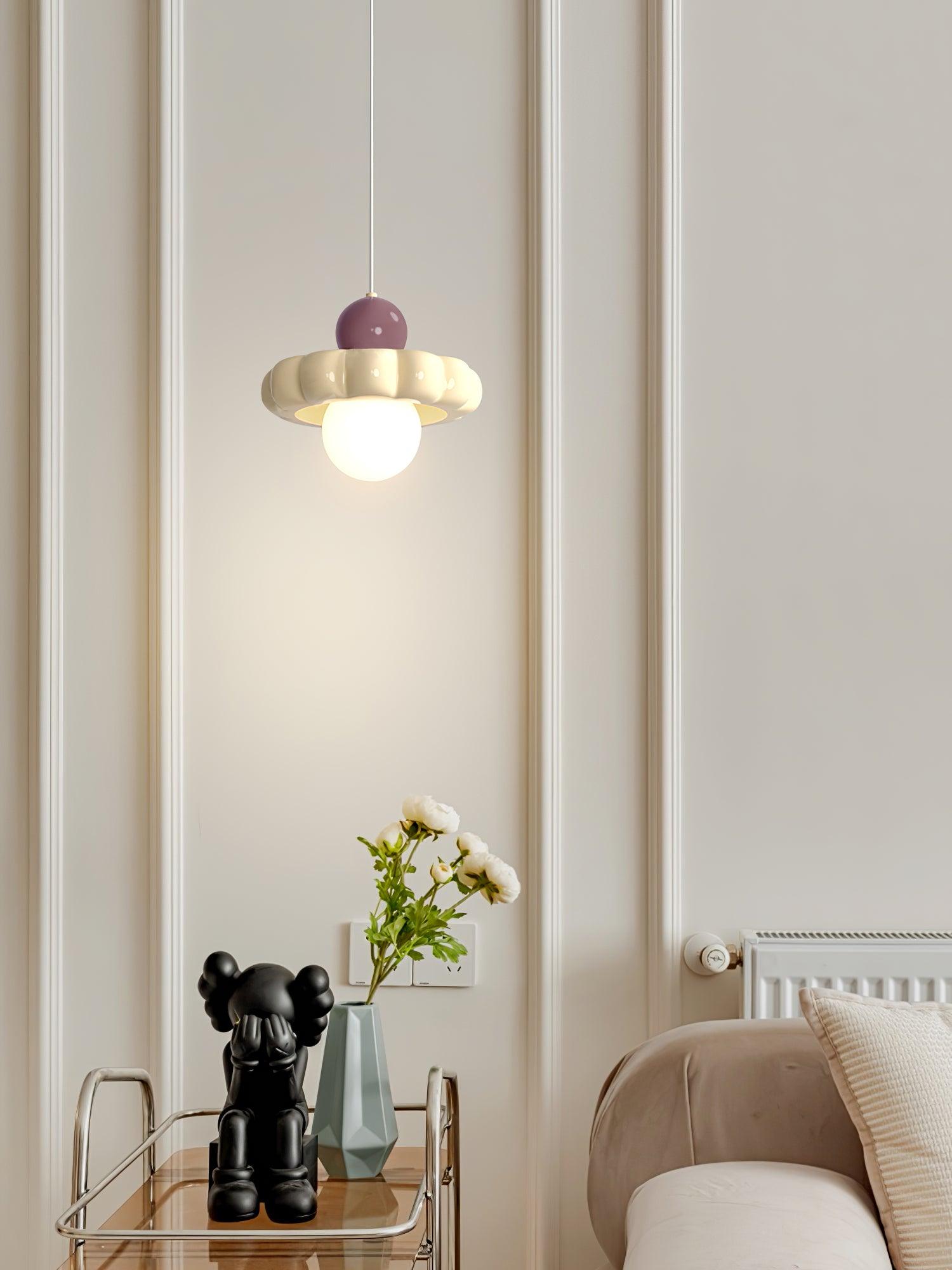 Cream Cloud Pendant Lamp - Lumpaz