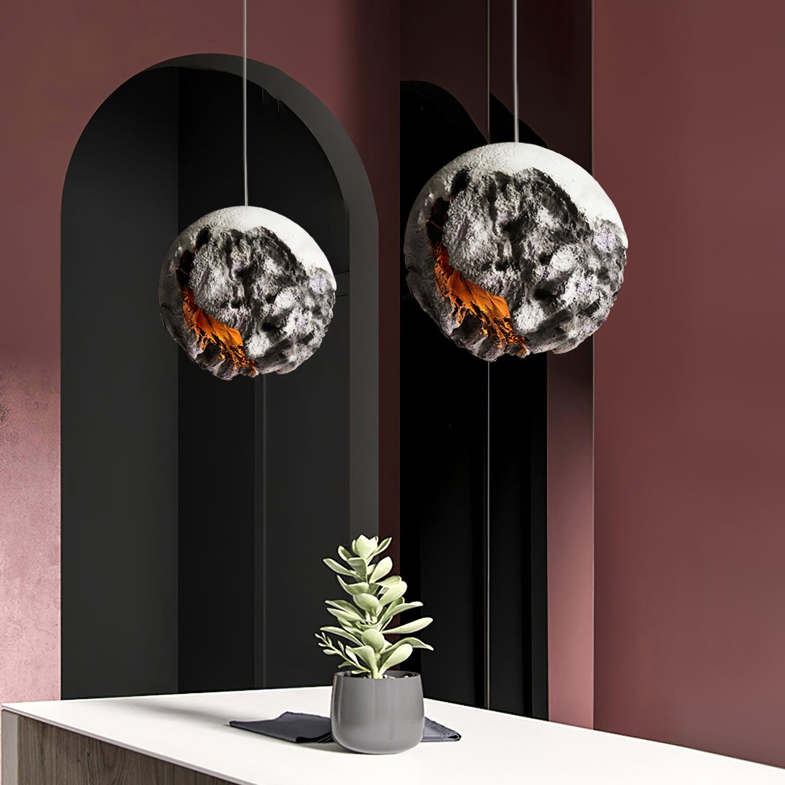 Irregular Planet Pendant Lamp - Lumpaz