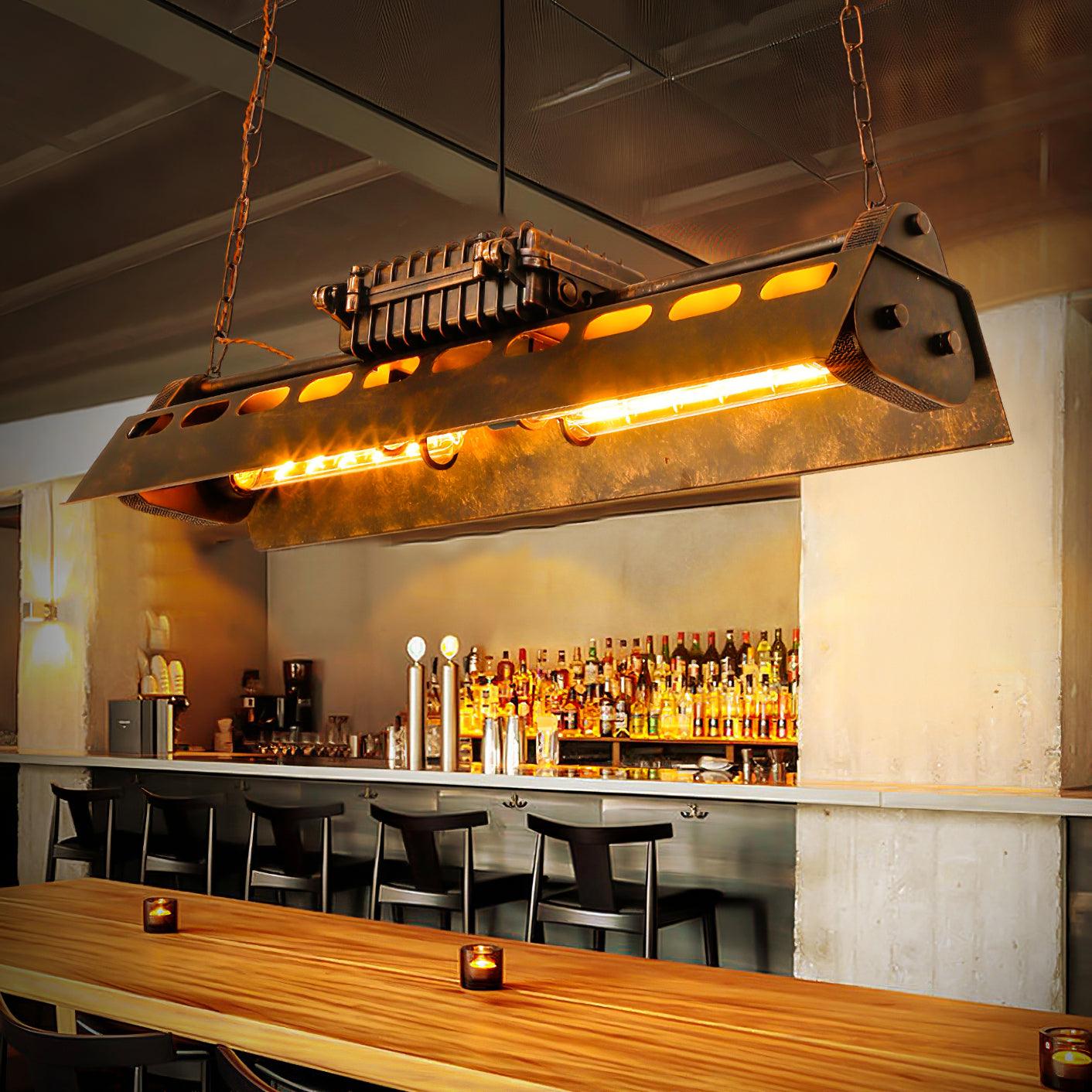 Industrial Steampunk Chandelier - Lumpaz