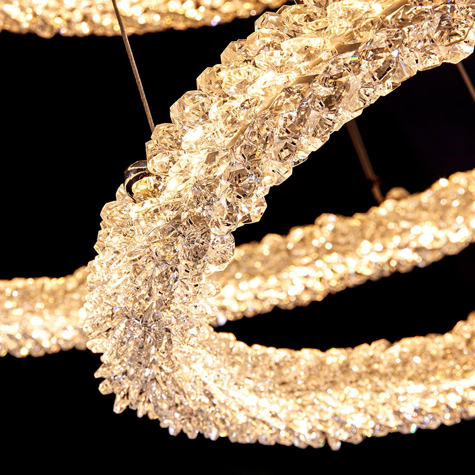 Ring Crystal Chandeliers - Lumpaz