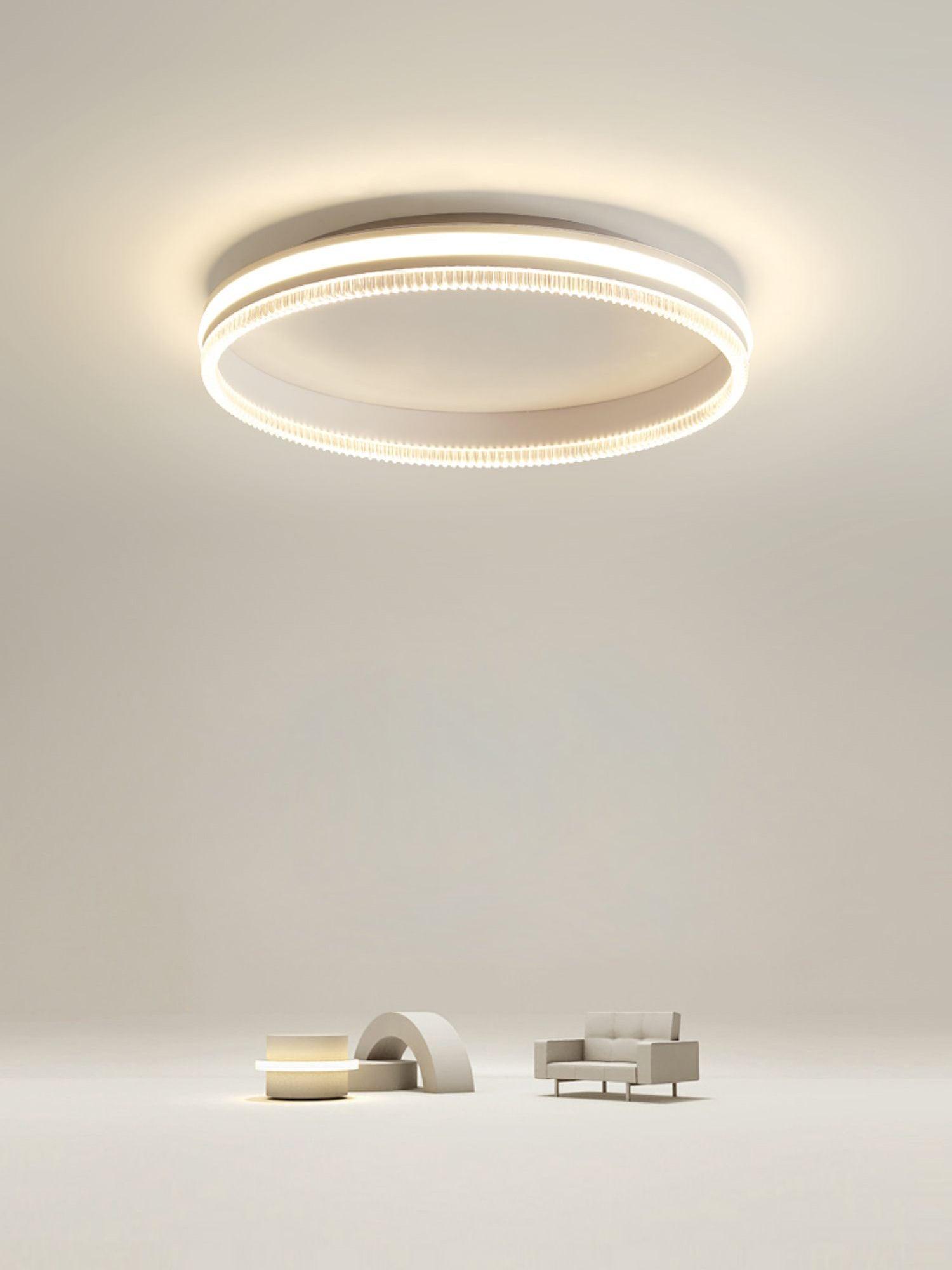 Simple Acrylic Ring Ceiling Light - Lumpaz