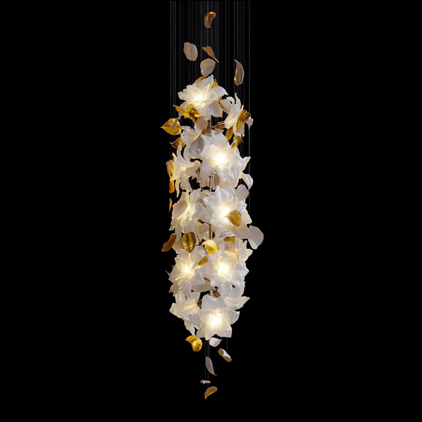 Flying Flowers Fluttering Chandelier - Lumpaz