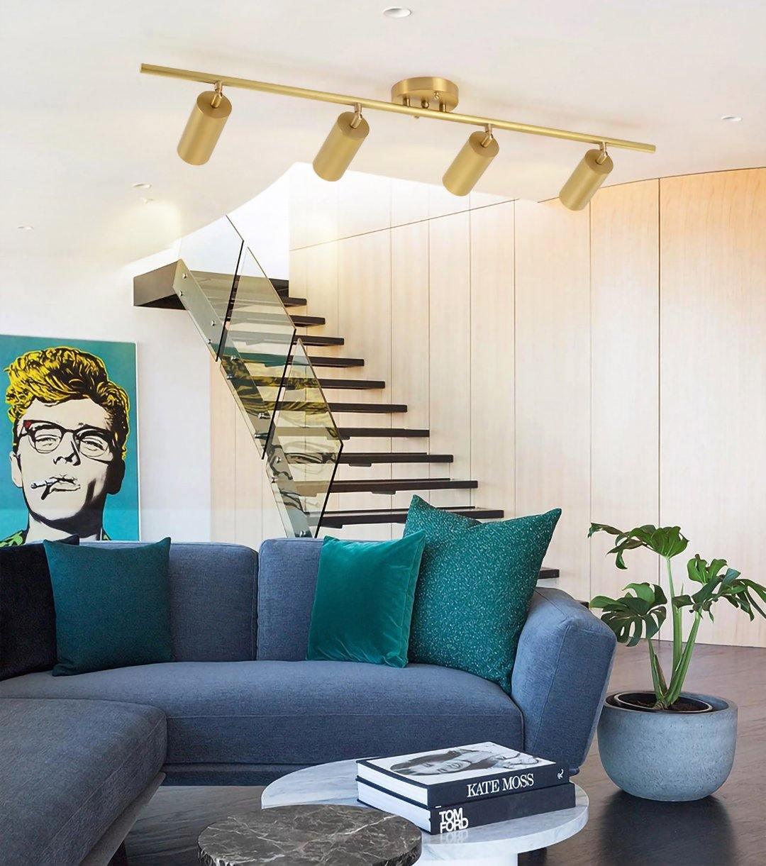 Cylinder Brass Series Ceiling Lamp - Lumpaz