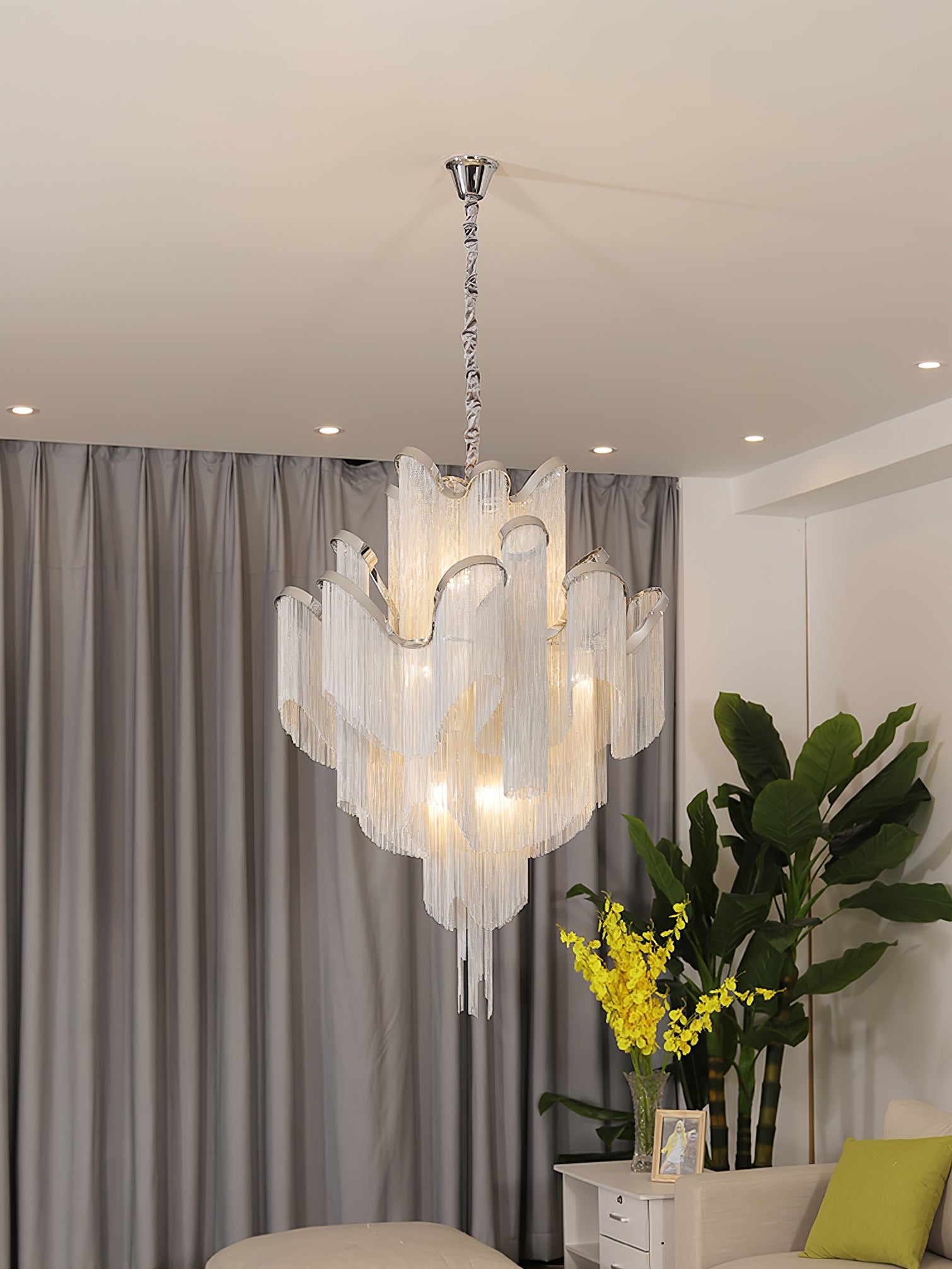 Stream Chain Chandelier - Lumpaz