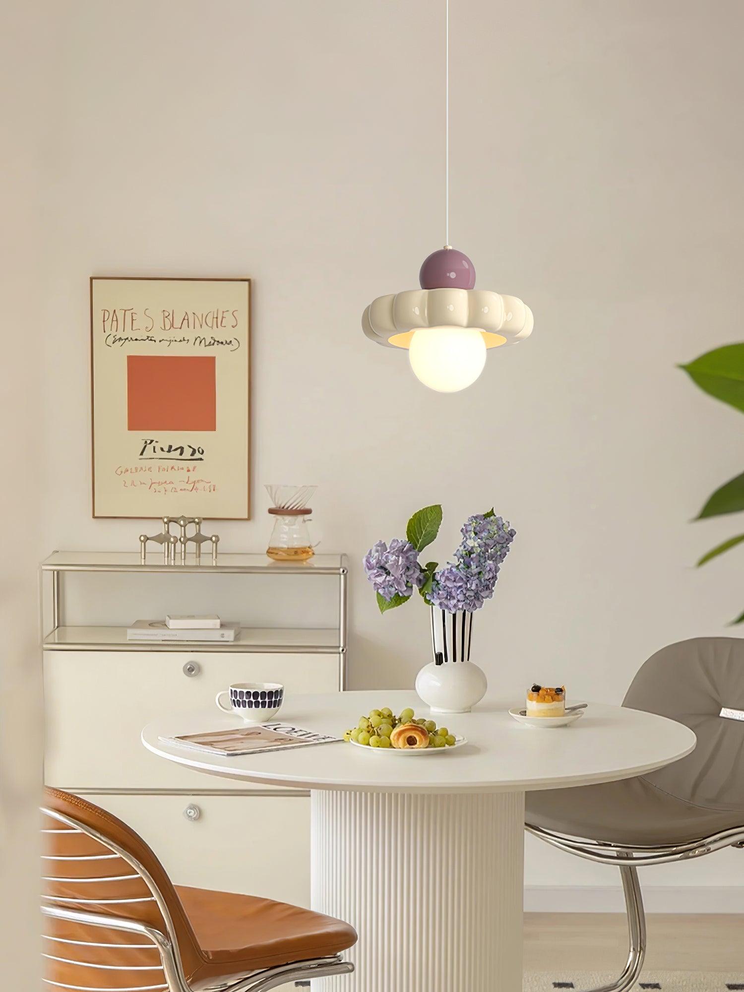 Cream Cloud Pendant Lamp - Lumpaz
