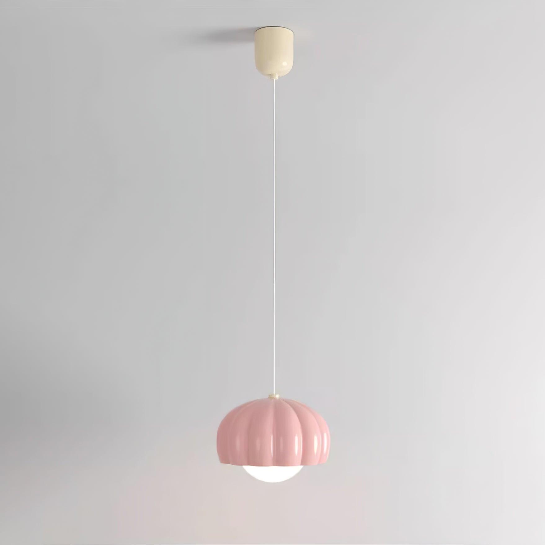 Creamy Pumpkin Pendant Light - Lumpaz