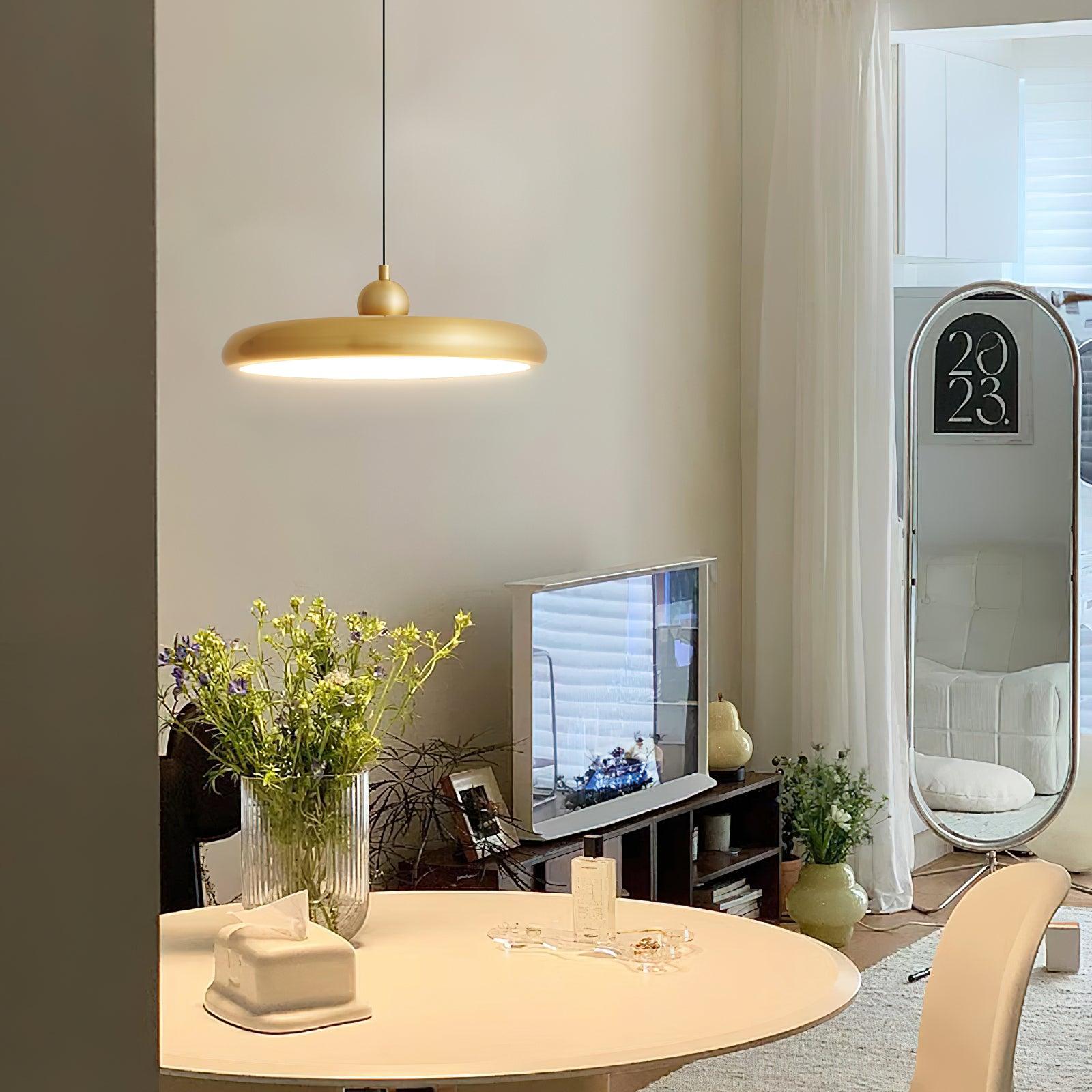 Thin Disc Pendant Lamp - Lumpaz