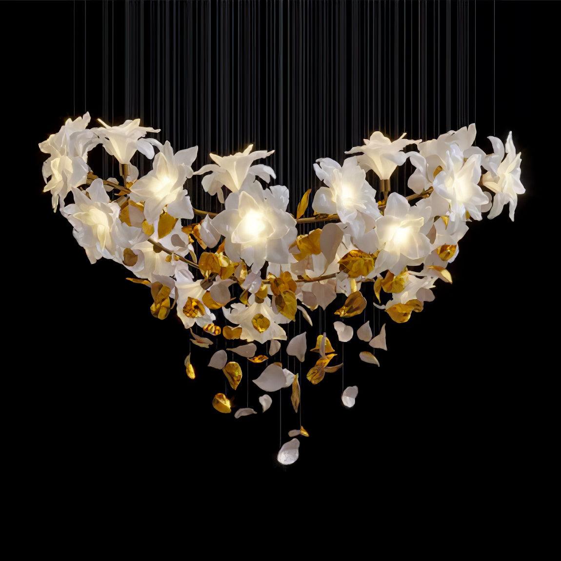 Flying Flowers Fluttering Chandelier - Lumpaz