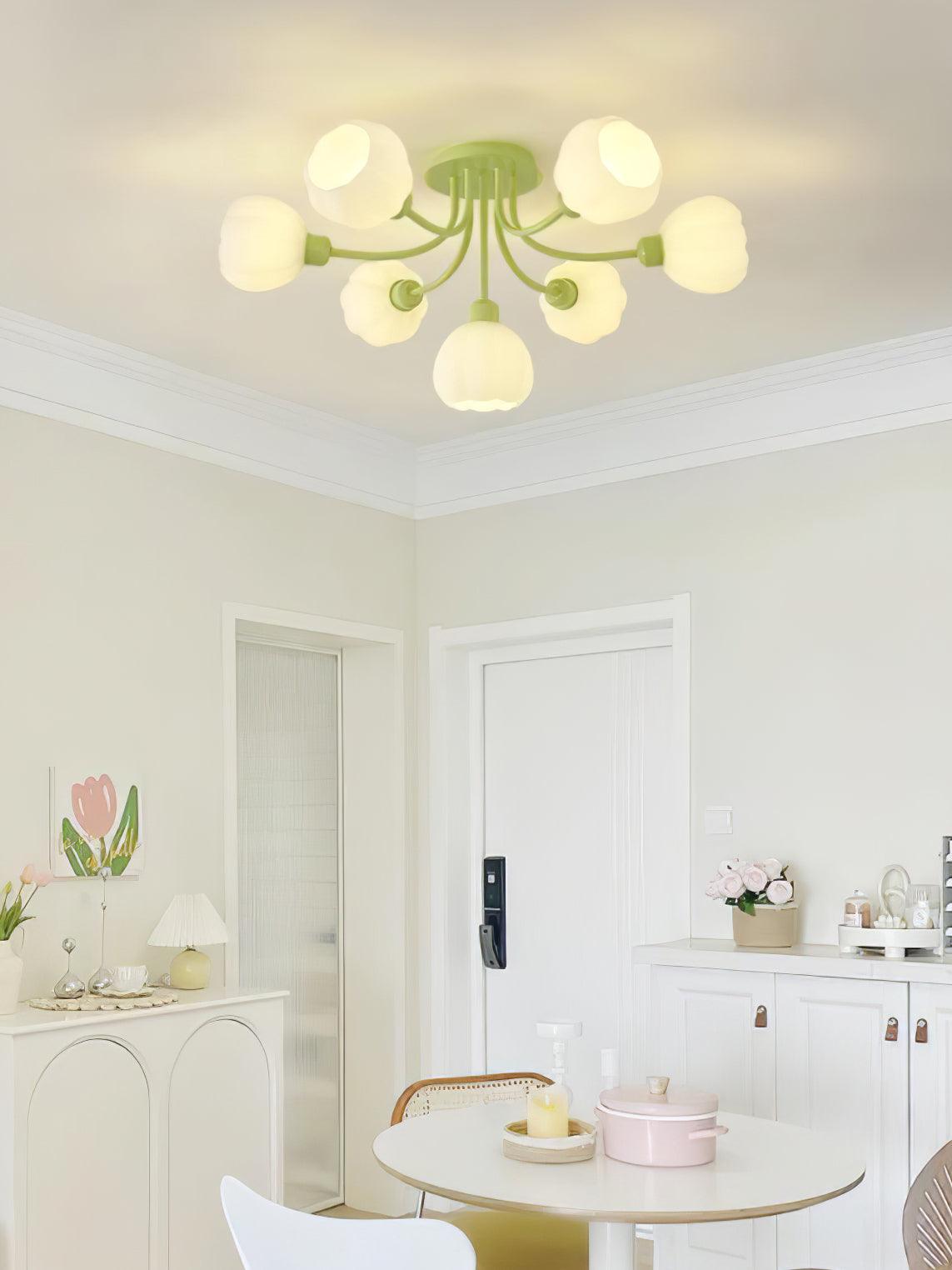 Pumpkin Matcha Ceiling Lamp - Lumpaz