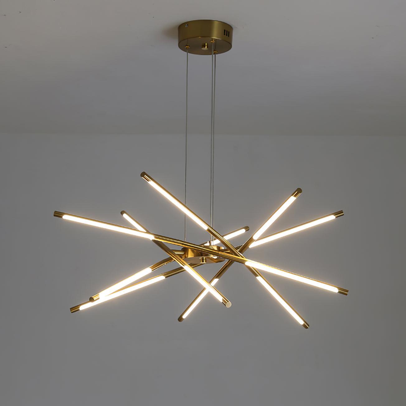 Rotatable LED Chandelier - Lumpaz