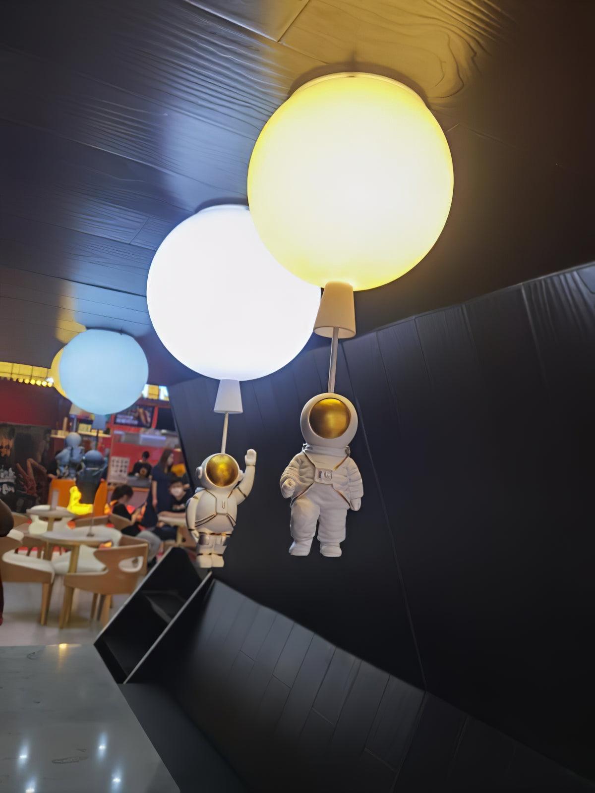 Frosted Balloon Ceiling Light - Lumpaz