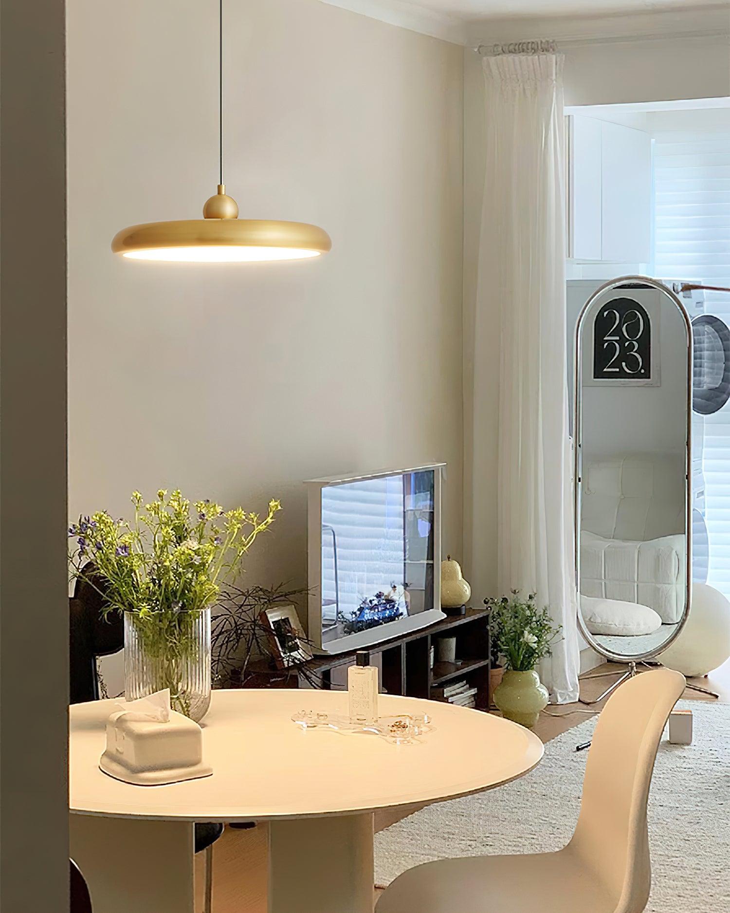 Thin Disc Pendant Lamp - Lumpaz