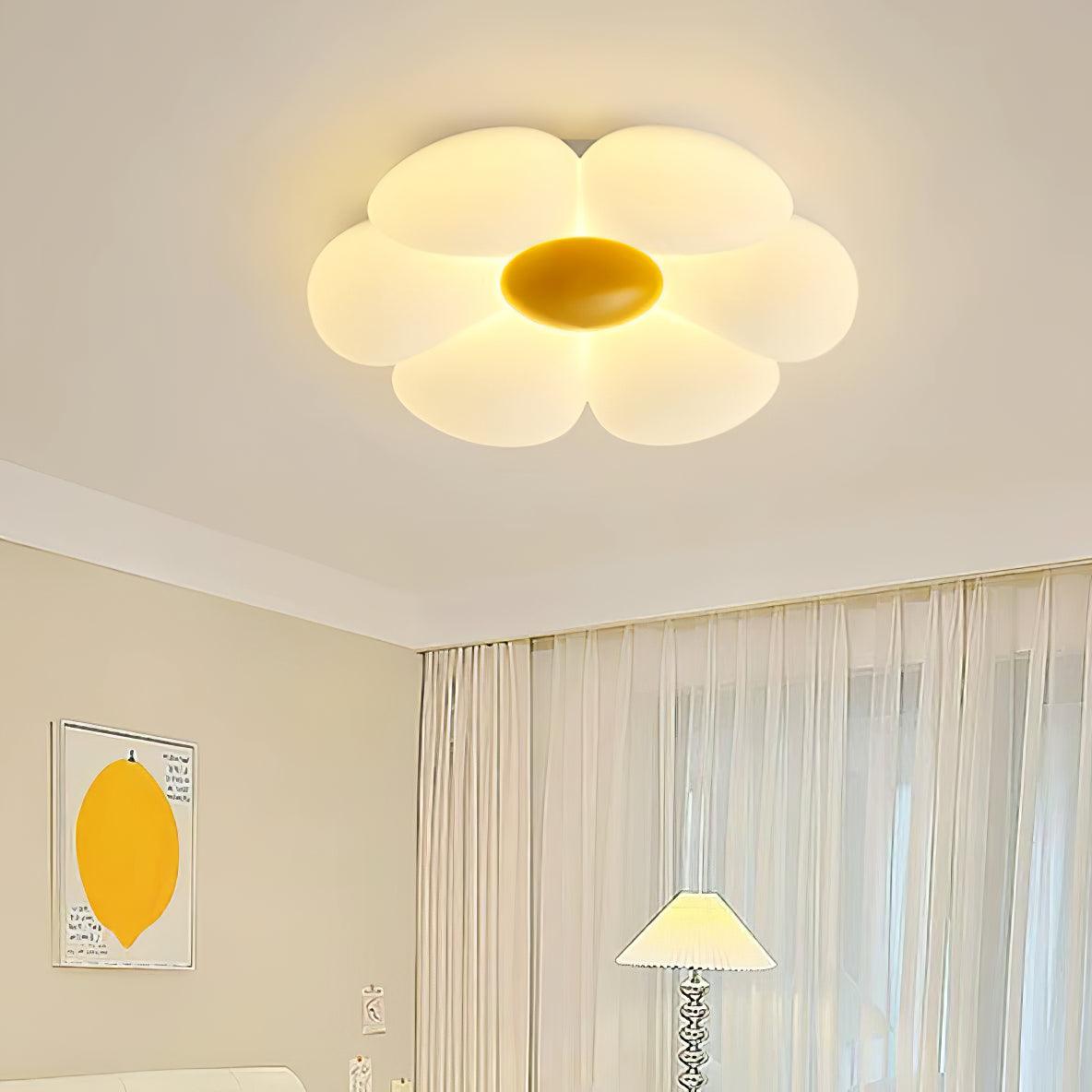 Six-leaf Flower Kids Room Ceiling Lamp - Lumpaz