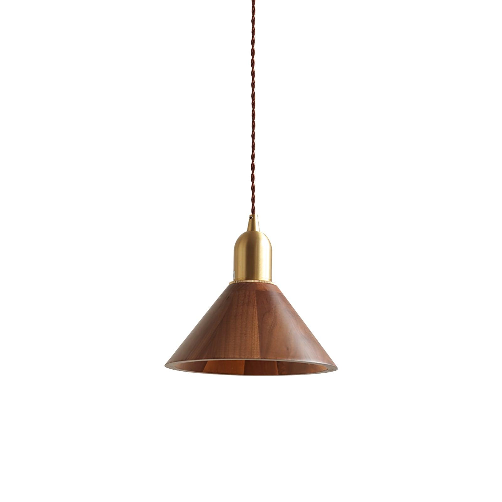 Lyfa Walnut Pendant Light - Lumpaz