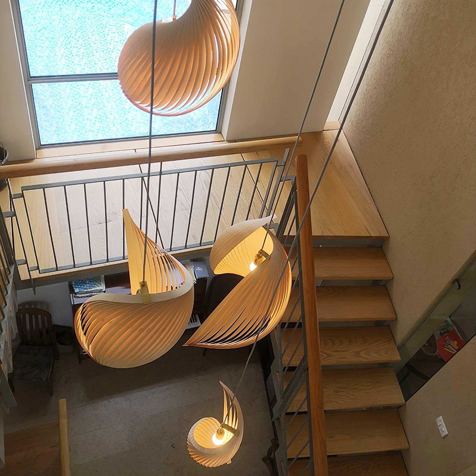 Nautilus Shell Pendant Light - Lumpaz