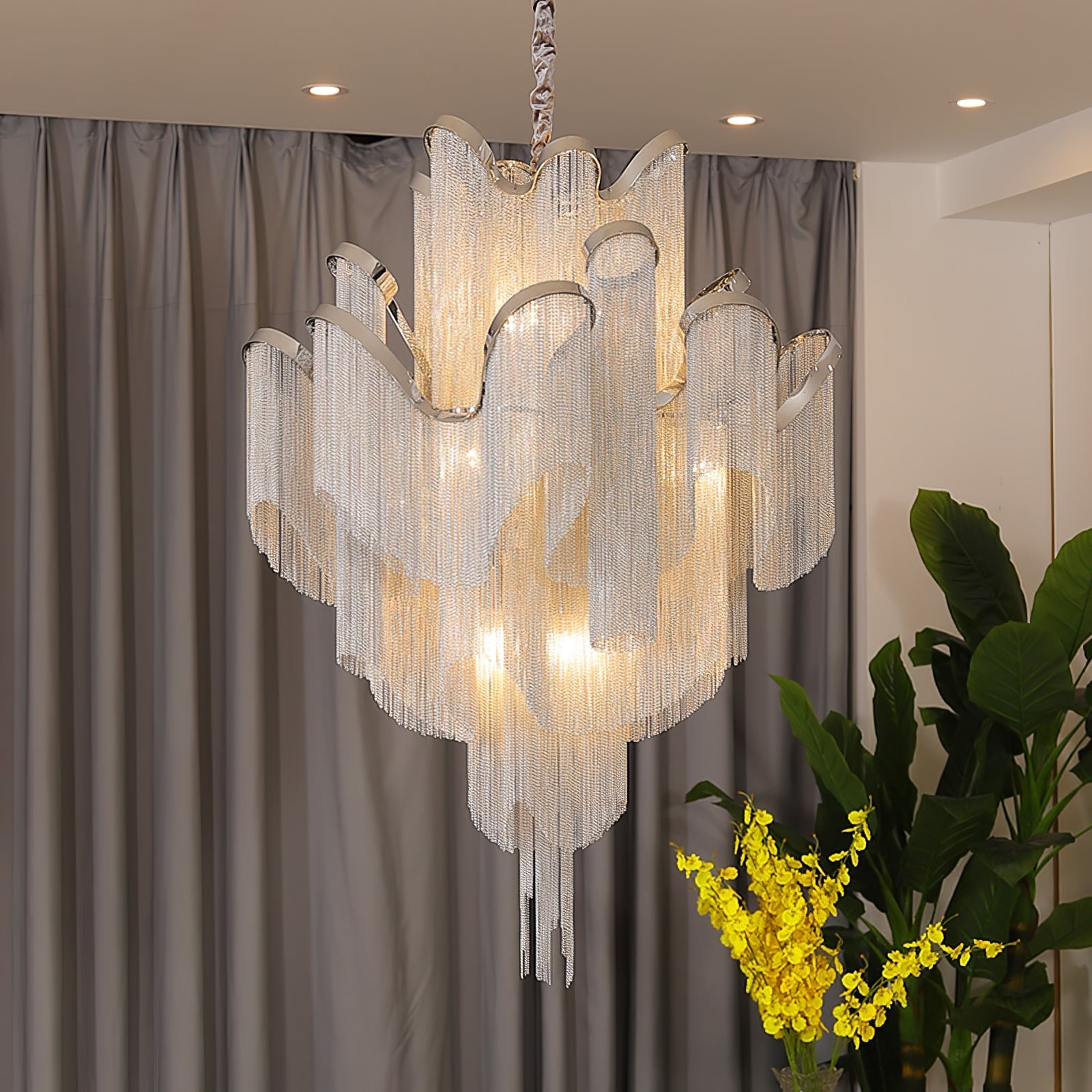 Stream Chain Chandelier - Lumpaz