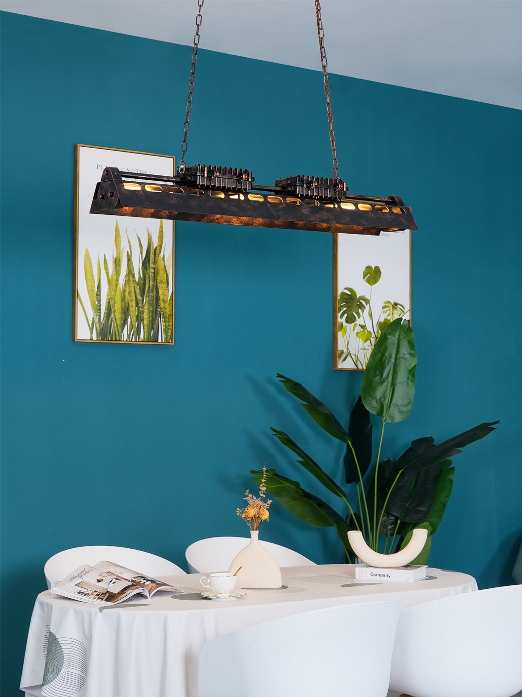 Industrial Steampunk Chandelier - Lumpaz