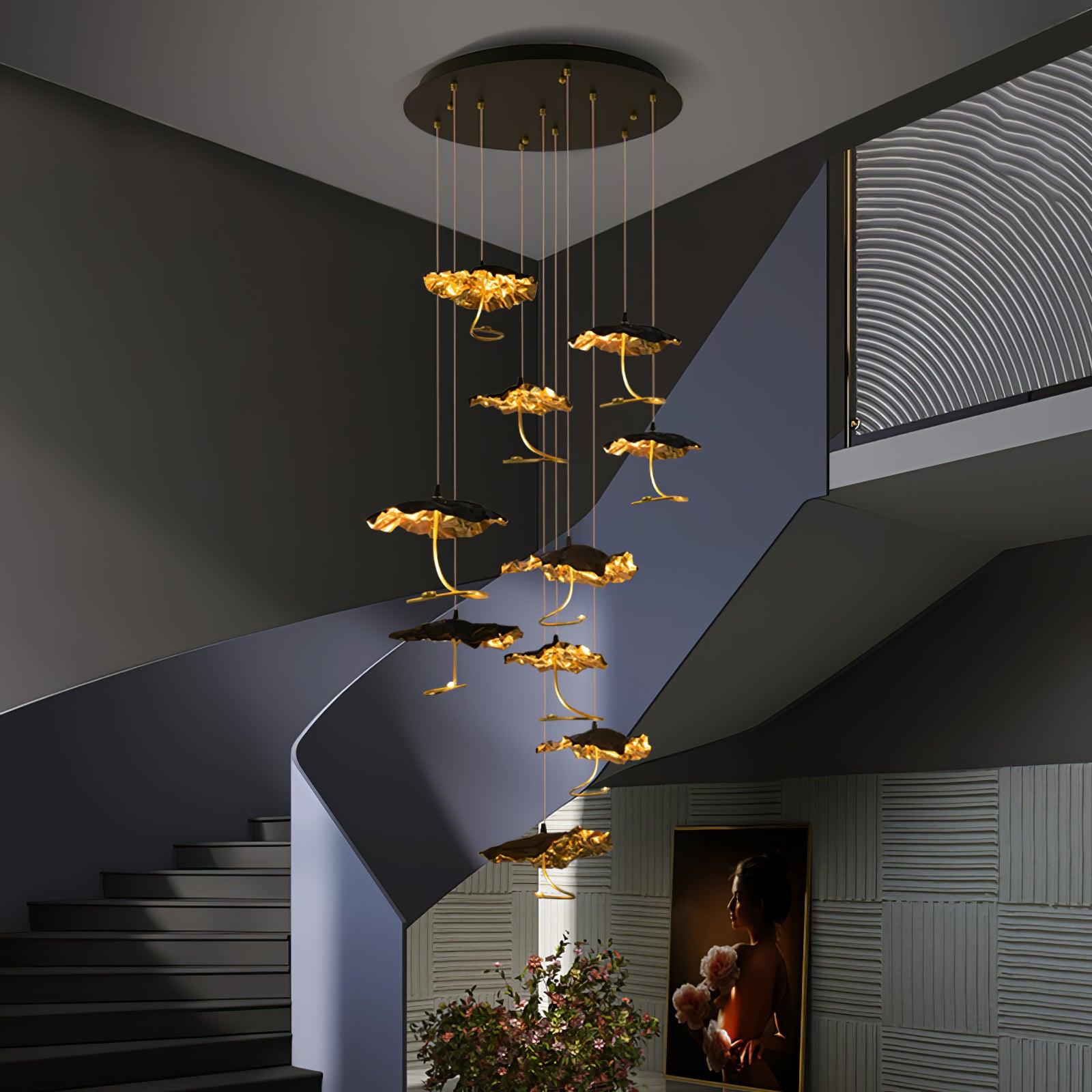Brass Aviary Constellation Chandelier - Lumpaz