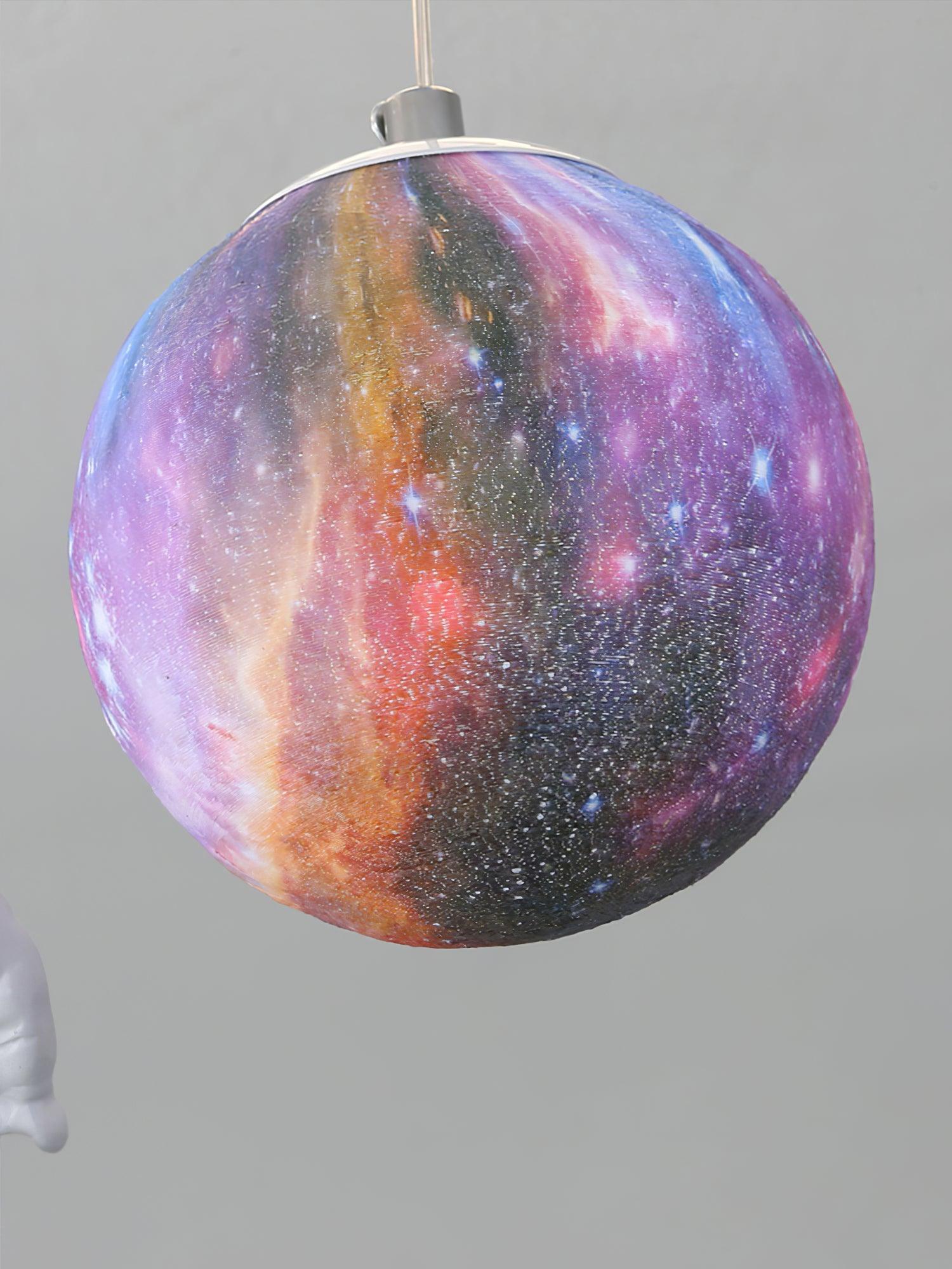 Space Astronaut Star Ceiling Lamp - Lumpaz